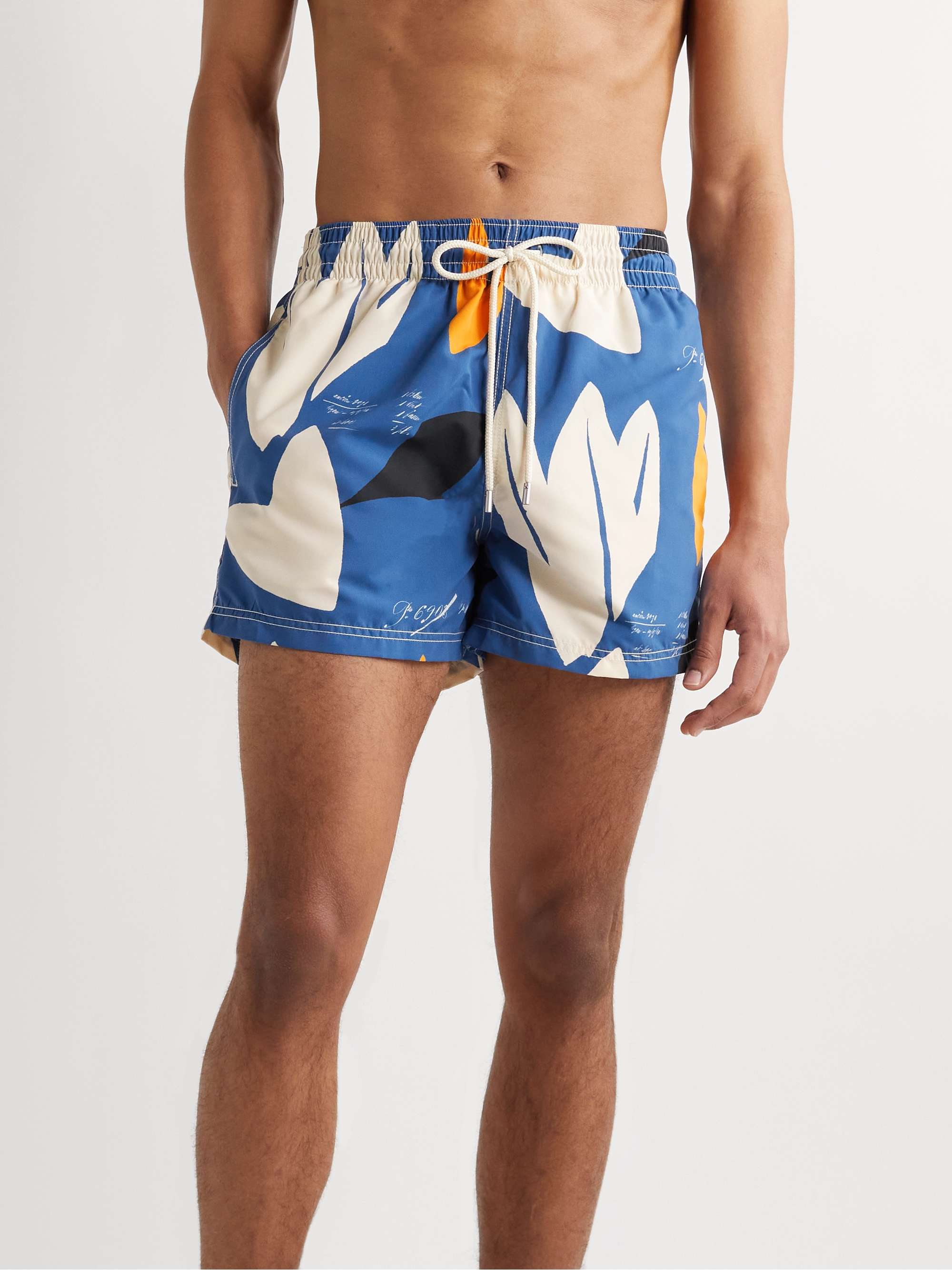 ATALAYE Itzala Short-Length Printed Recycled Swim Shorts