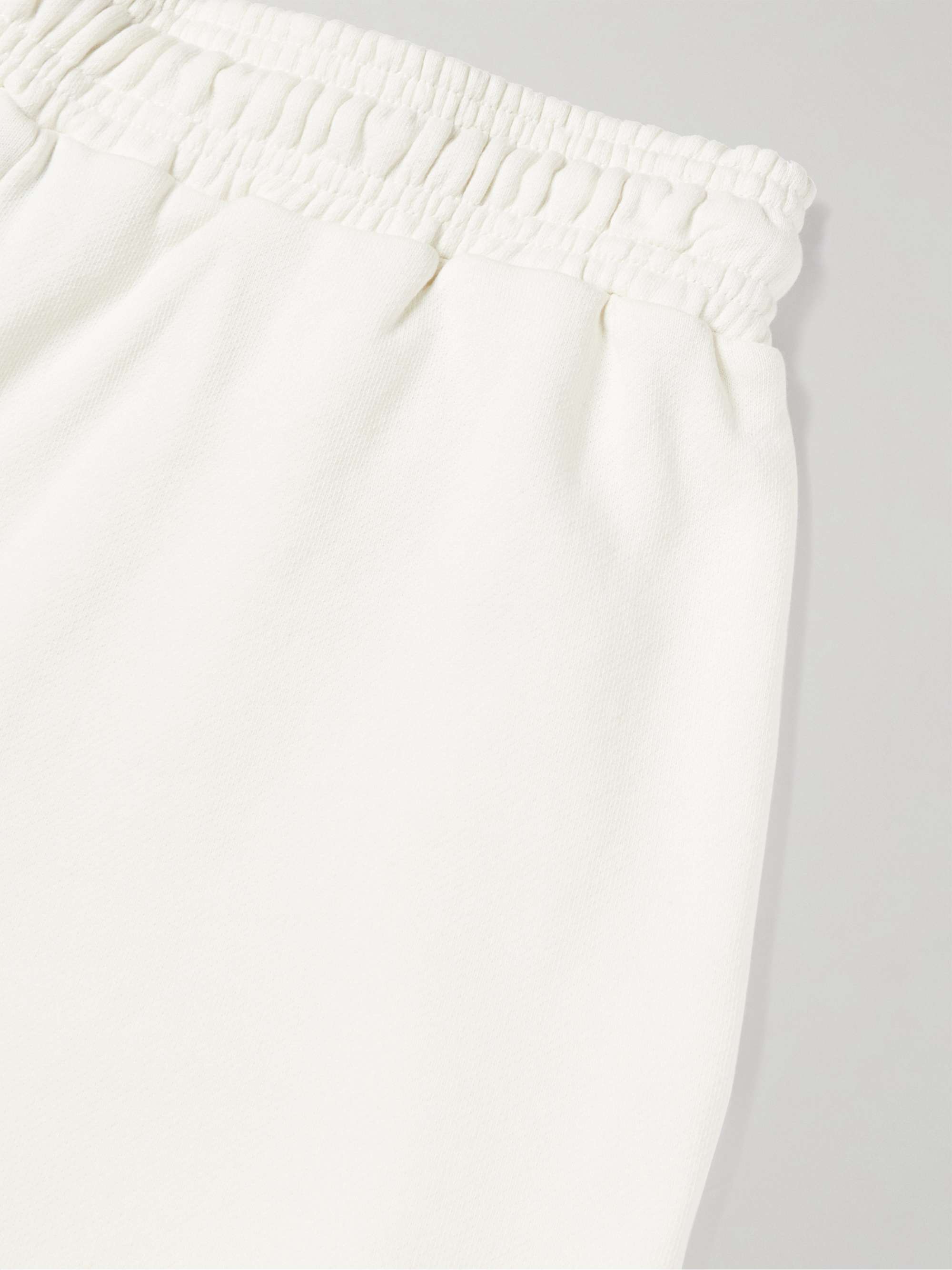 NINETY PERCENT Wide-Leg Organic Cotton-Jersey Drawstring Shorts