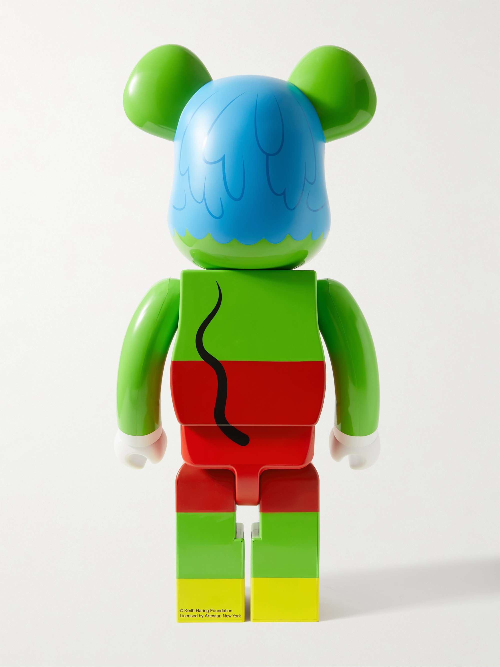 BE@RBRICK + Keith Haring Andy Mouse 1000% Printed PVC Figurine