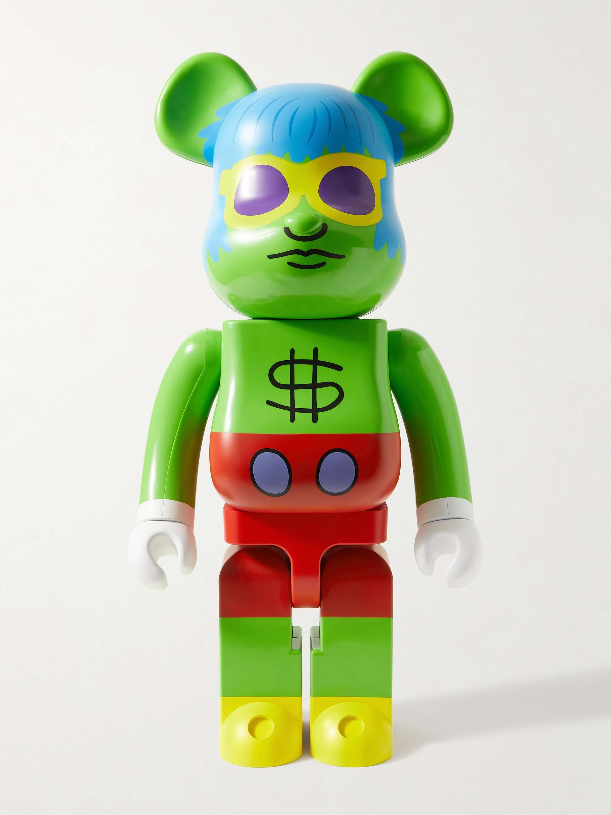 BE@RBRICK + Keith Haring Andy Mouse 1000% Printed PVC Figurine