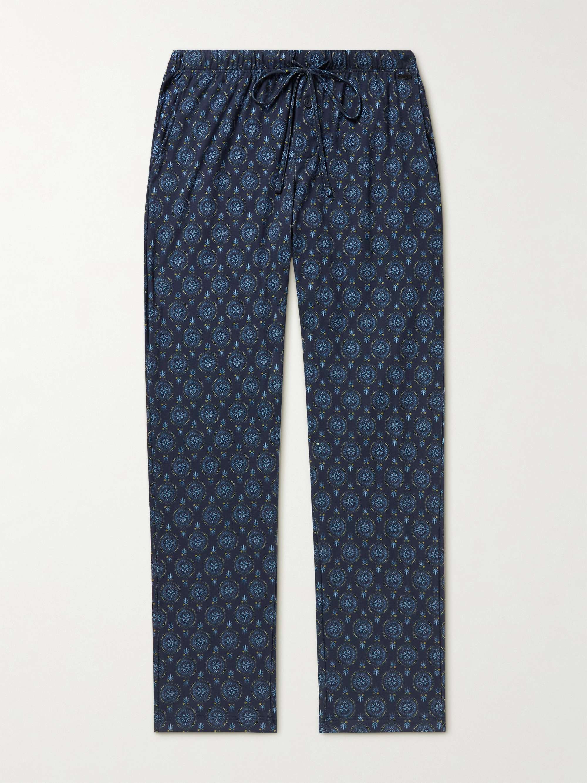 gris/bleu marine HANRO Night & Day Jersey Top & Pantalon homme pyjama ensemble cadeau