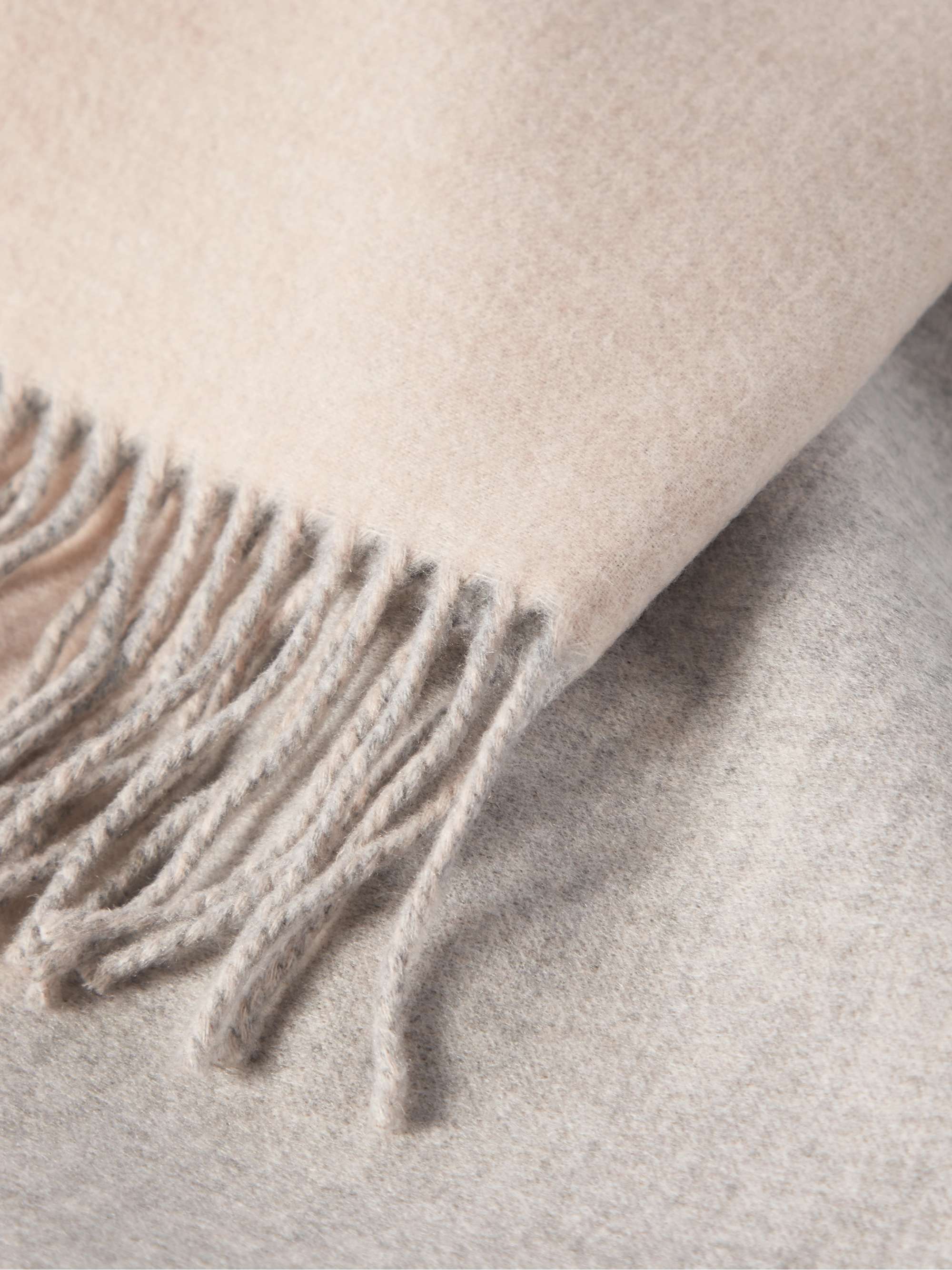 BRUNELLO CUCINELLI Fringed Striped Cashmere Blanket