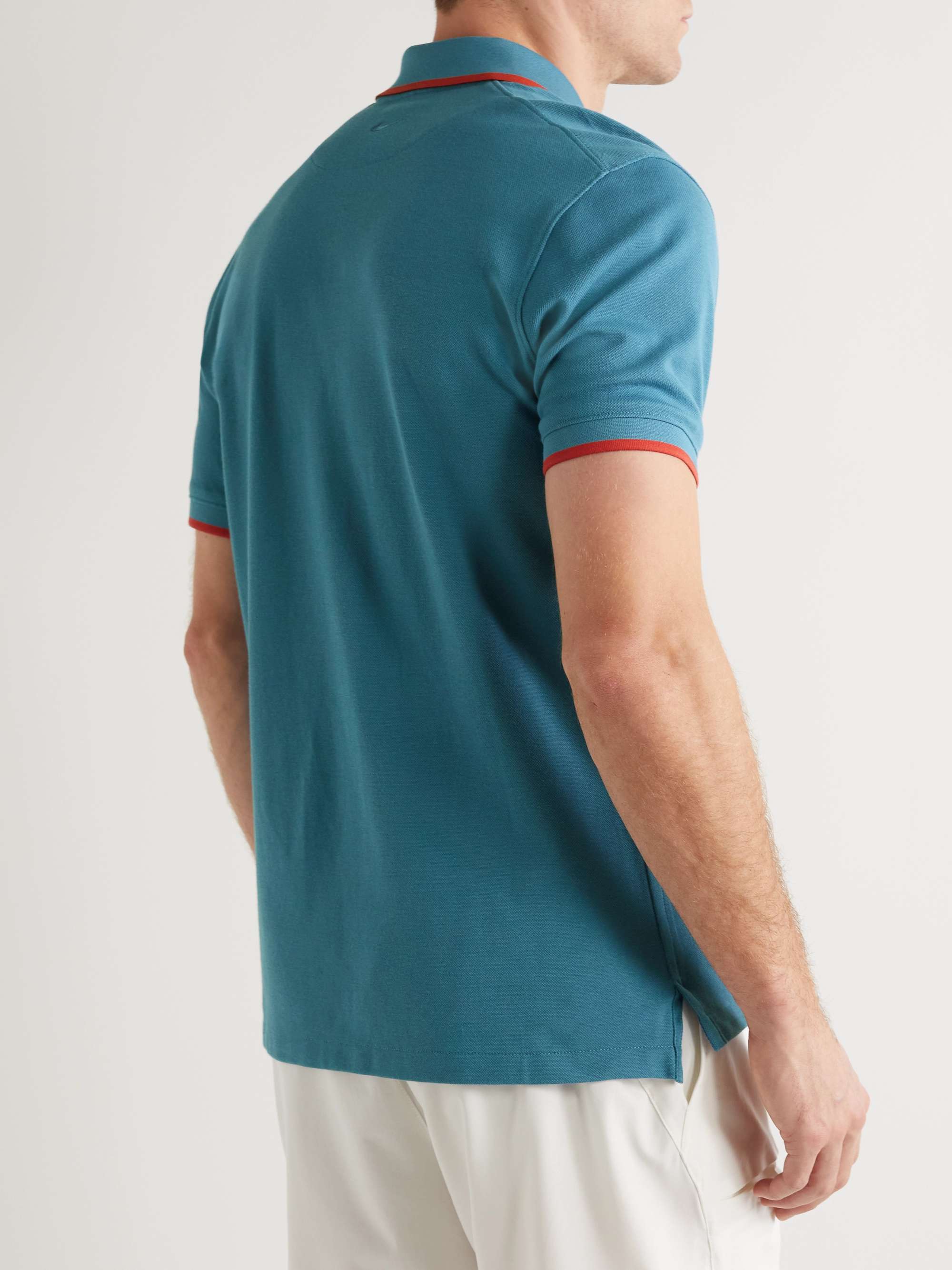 NIKE TENNIS Organic Cotton-Blend Piqué Tennis Polo Shirt