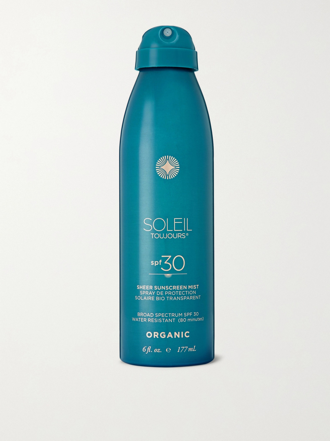 Soleil Toujours Organic Sheer Sunscreen Mist Spf30, 177ml In Colorless