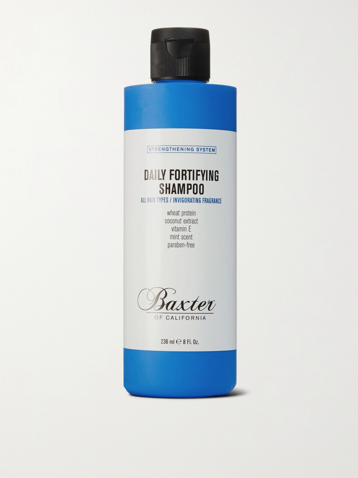BAXTER OF CALIFORNIA DAILY FORTIFYING SHAMPOO, 236ML