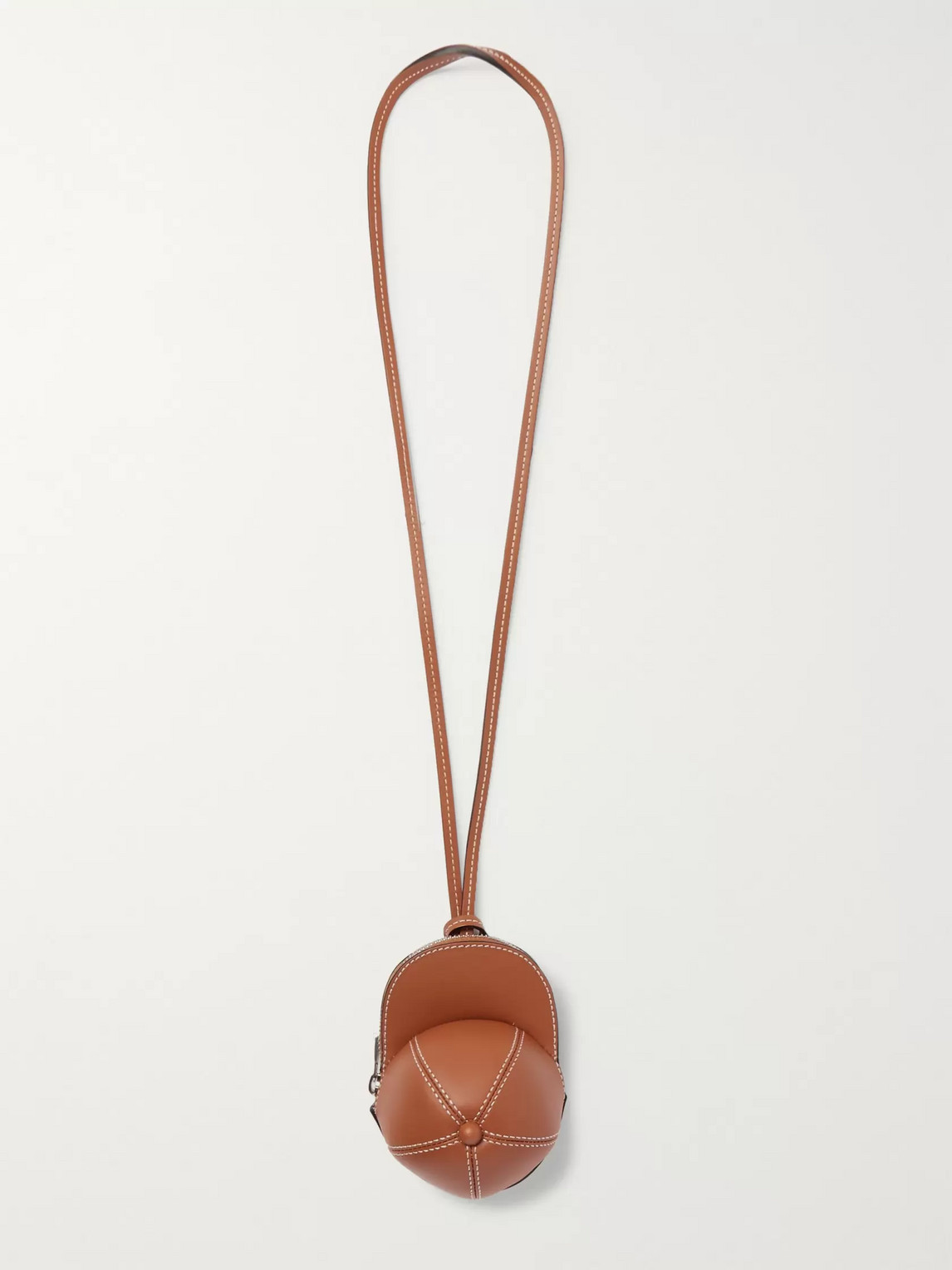 Jw Anderson Mini Leather Bag In Brown