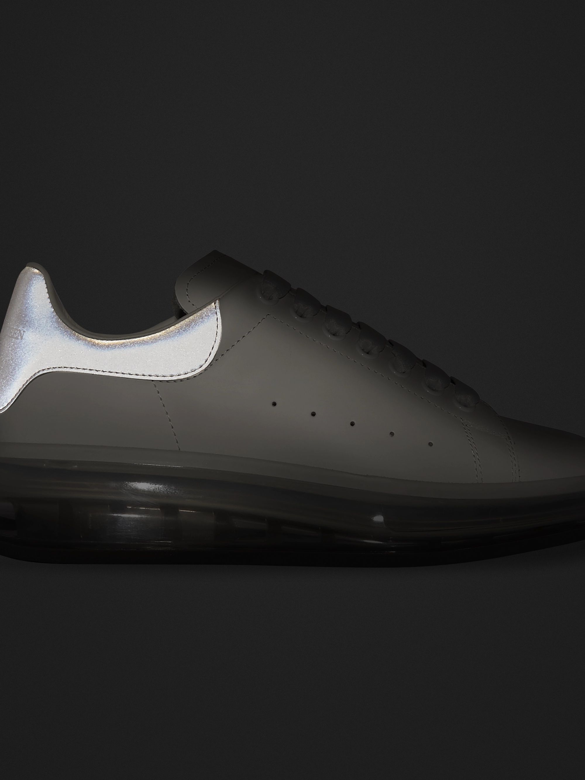 alexander mcqueen reflective sneakers