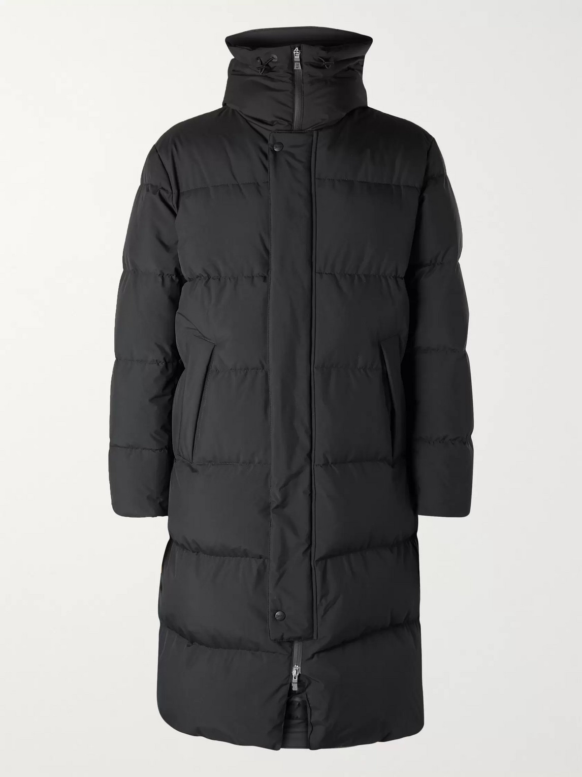 HERNO LAMINAR WINDSTOPPER QUILTED GORE-TEX HOODED DOWN PARKA