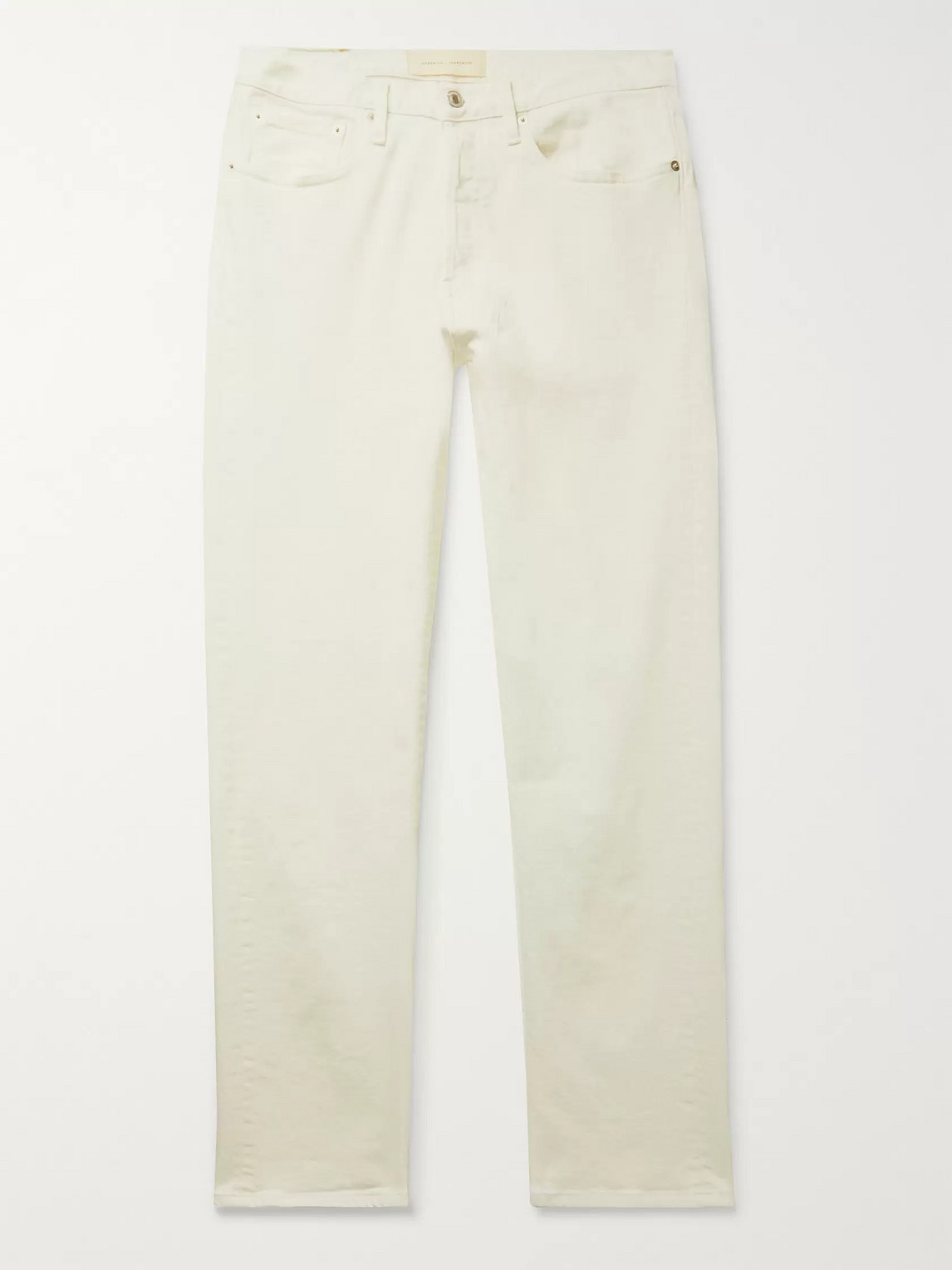 Jeanerica Organic Stretch-denim Jeans In White