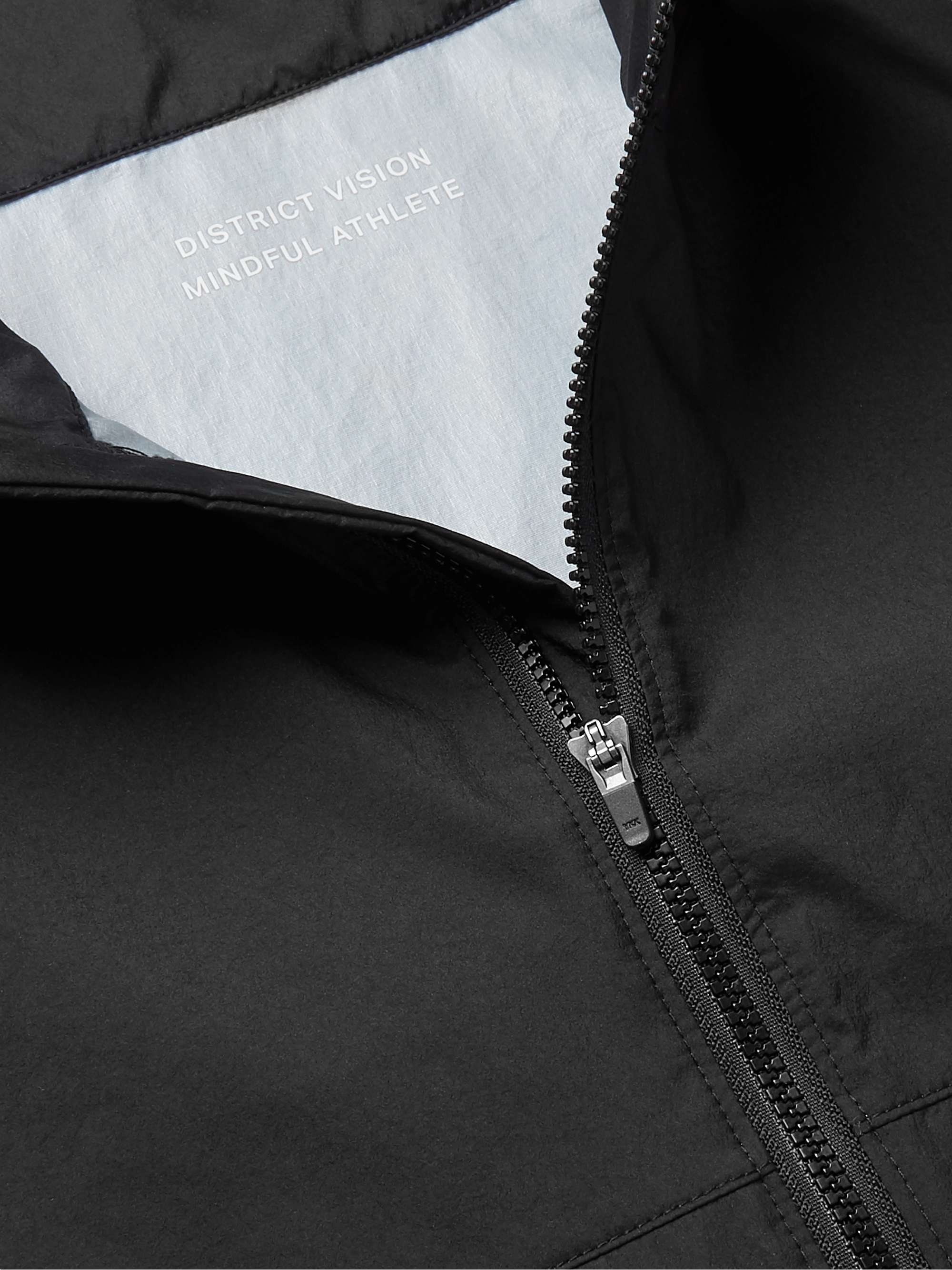 DISTRICT VISION + MR PORTER Health In Mind Theo Colour-Block Shell Half-Zip Jacket