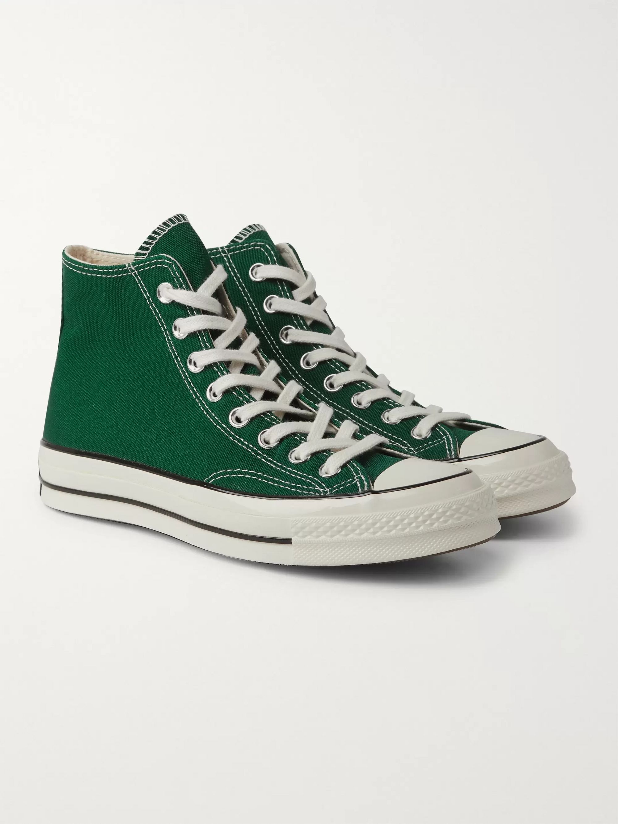 Green Chuck 70 Canvas High-Top Sneakers 