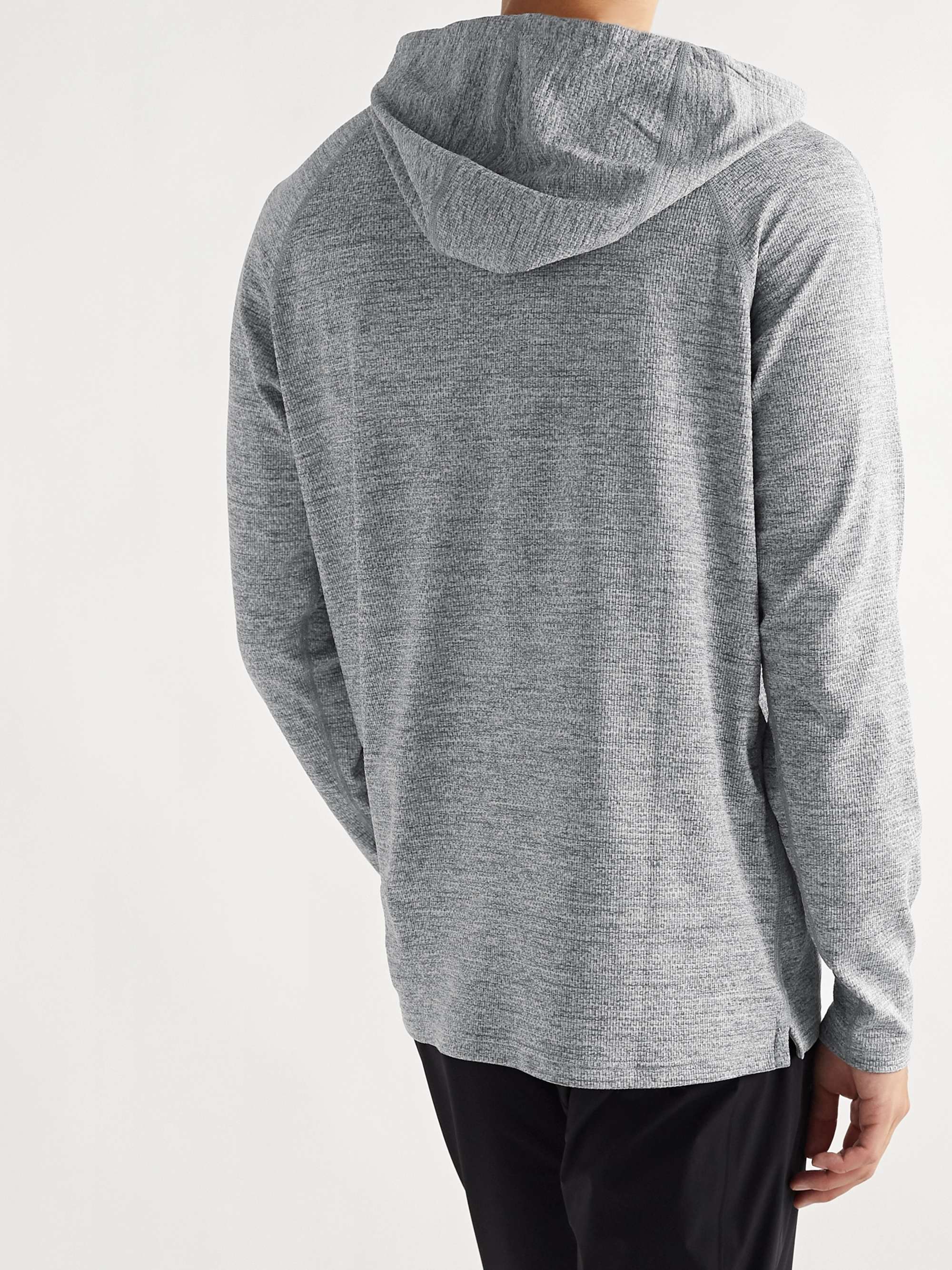 REIGNING CHAMP Mélange SOLOTEX Mesh Hoodie