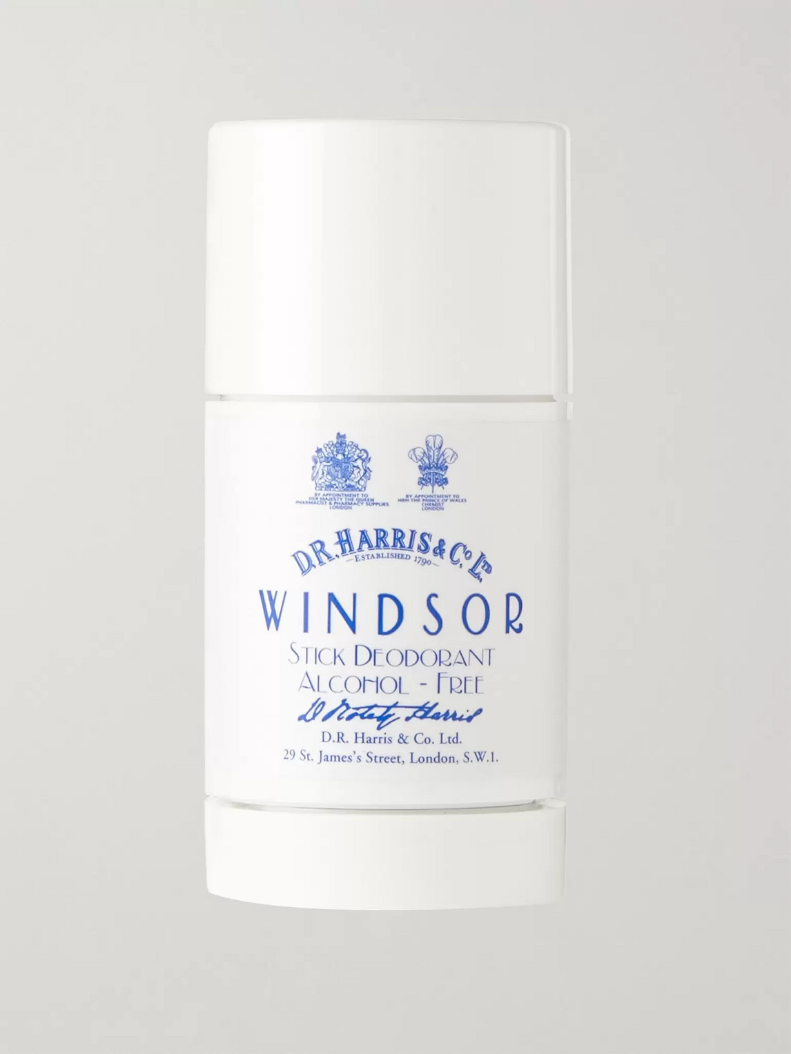 D R Harris Windsor Deodorant Stick In White