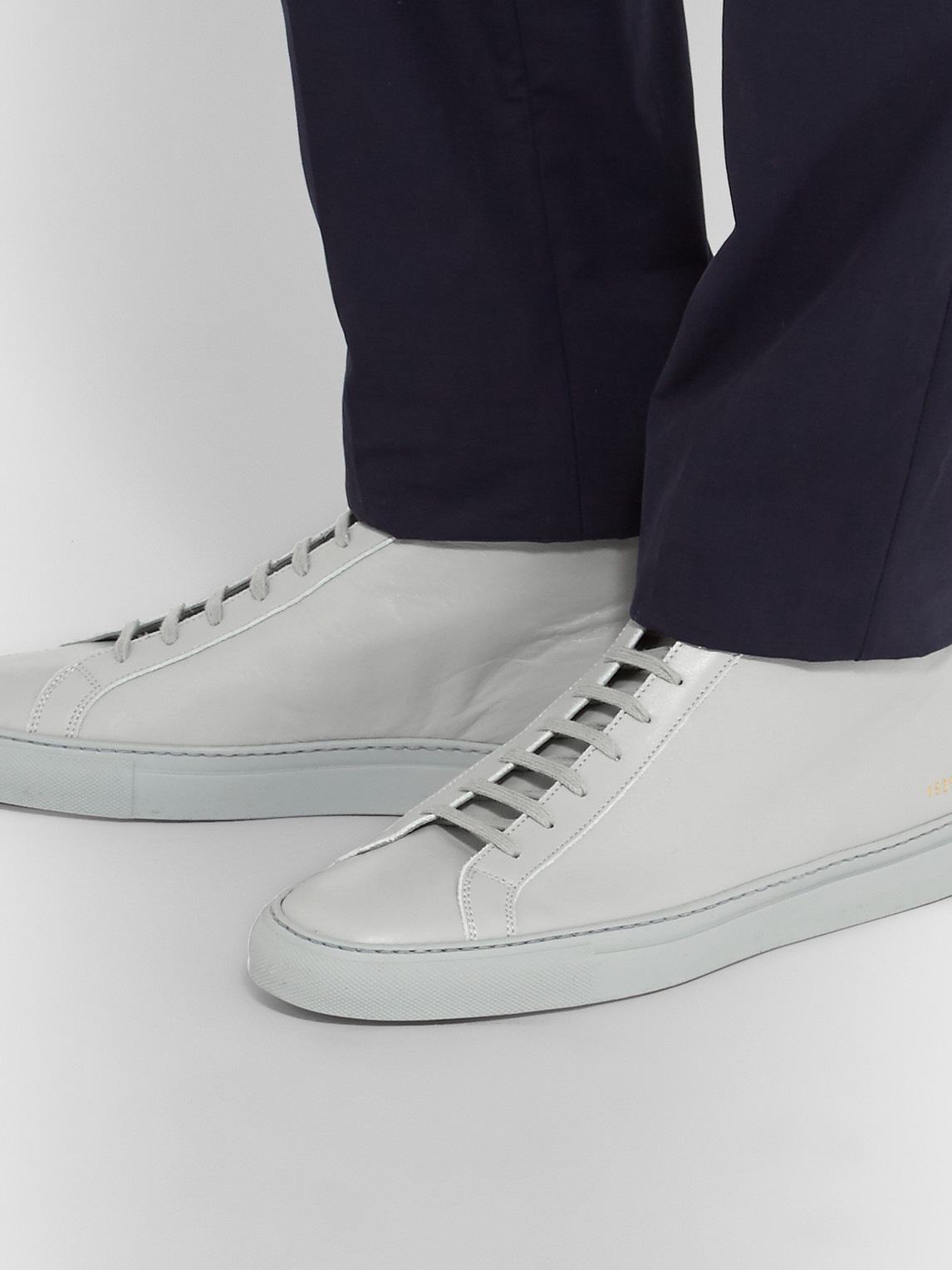 Common Projects Original Achilles Leather High-top Sneakers In 7543 ...