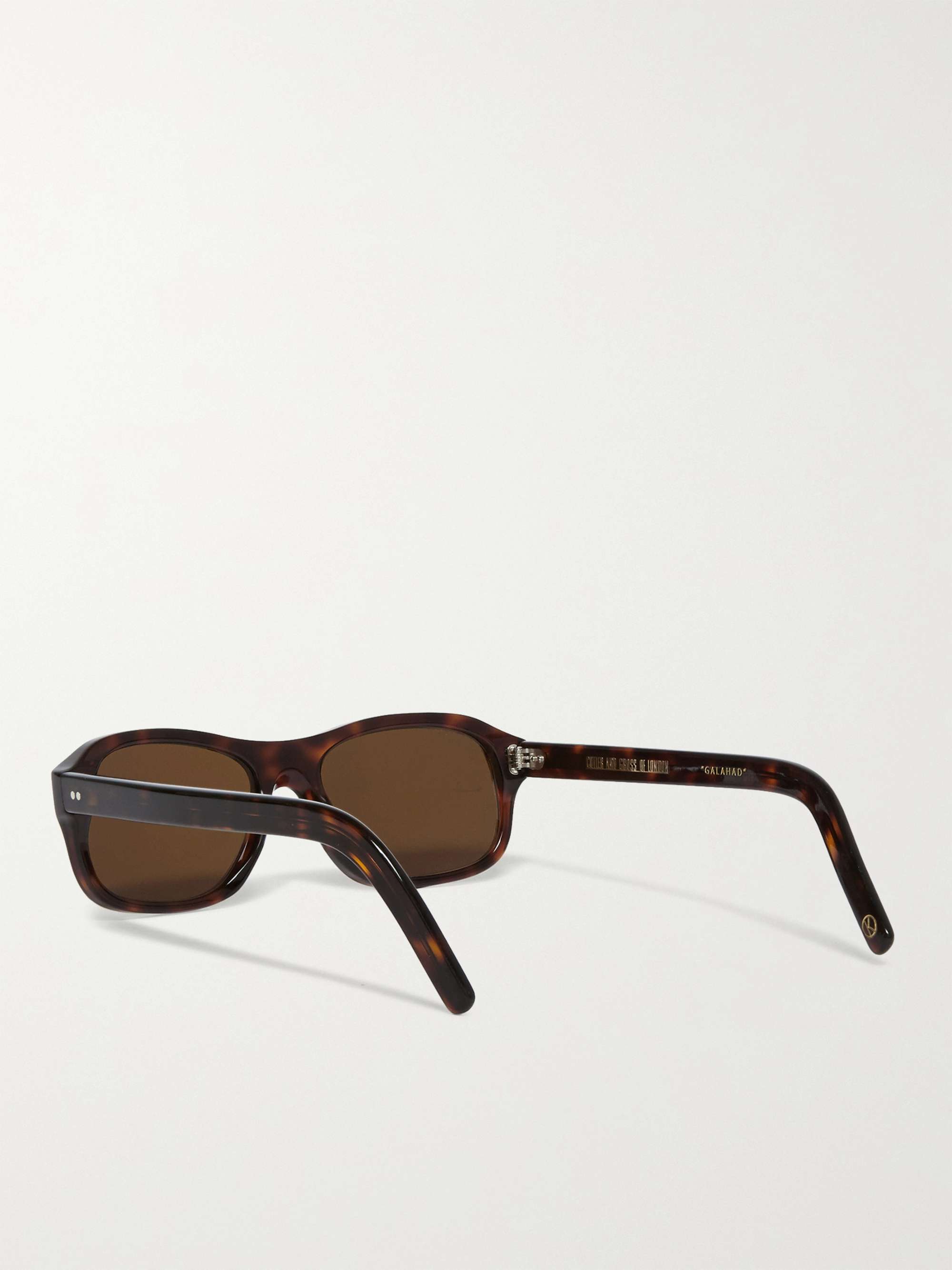 KINGSMAN + Cutler and Gross Square-Frame Tortoiseshell Acetate Sunglasses