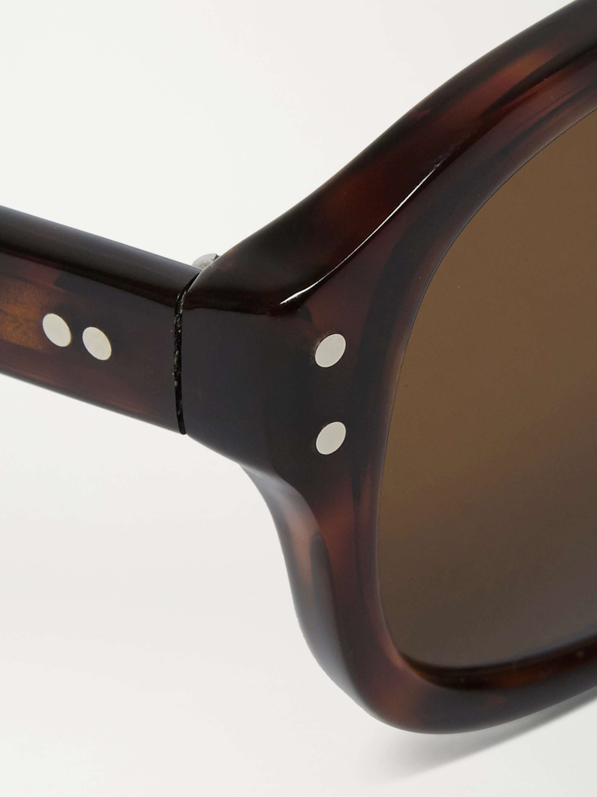 KINGSMAN + Cutler and Gross Square-Frame Tortoiseshell Acetate Sunglasses