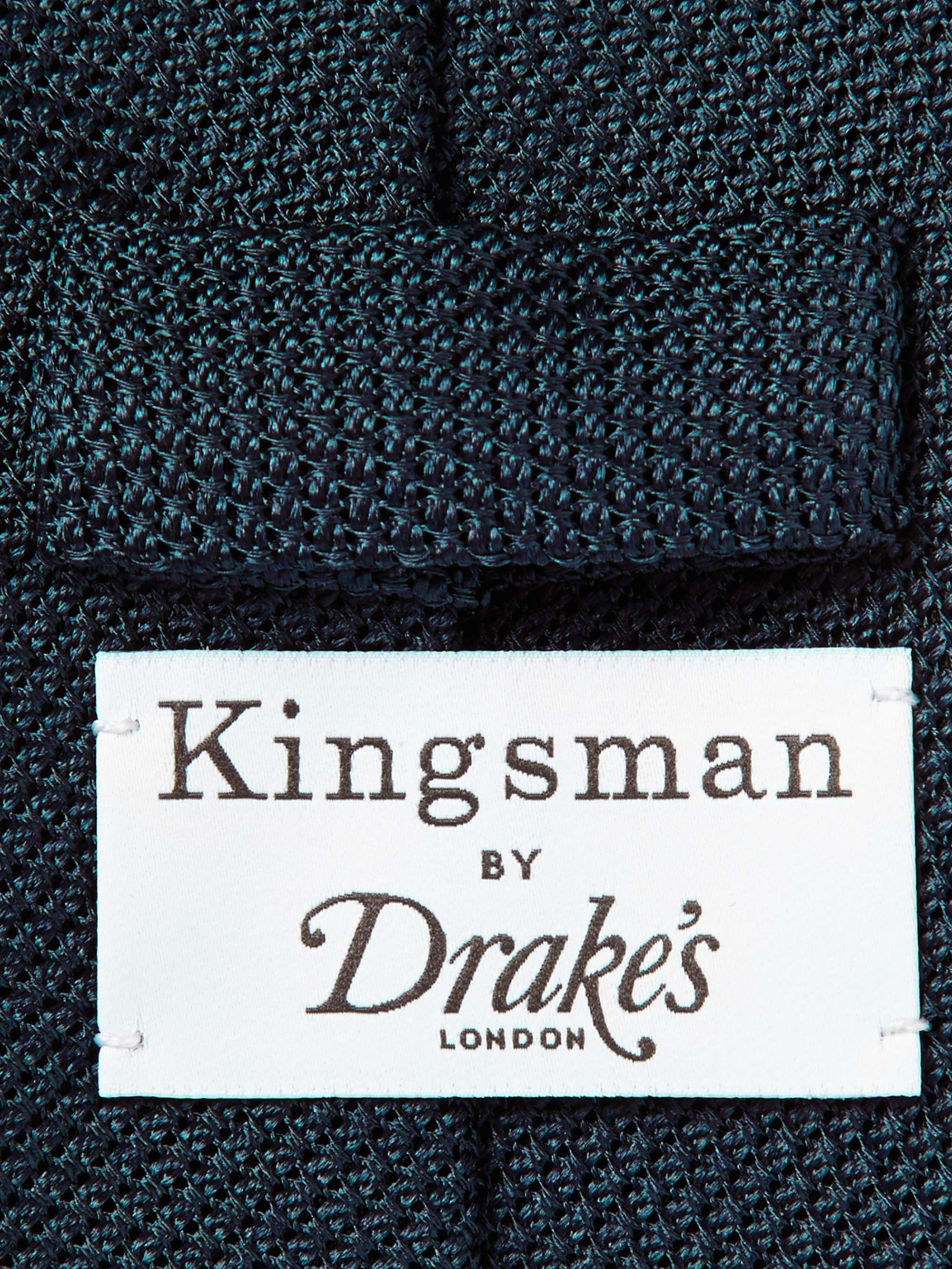 KINGSMAN + Drake's 8cm Silk-Grenadine Tie
