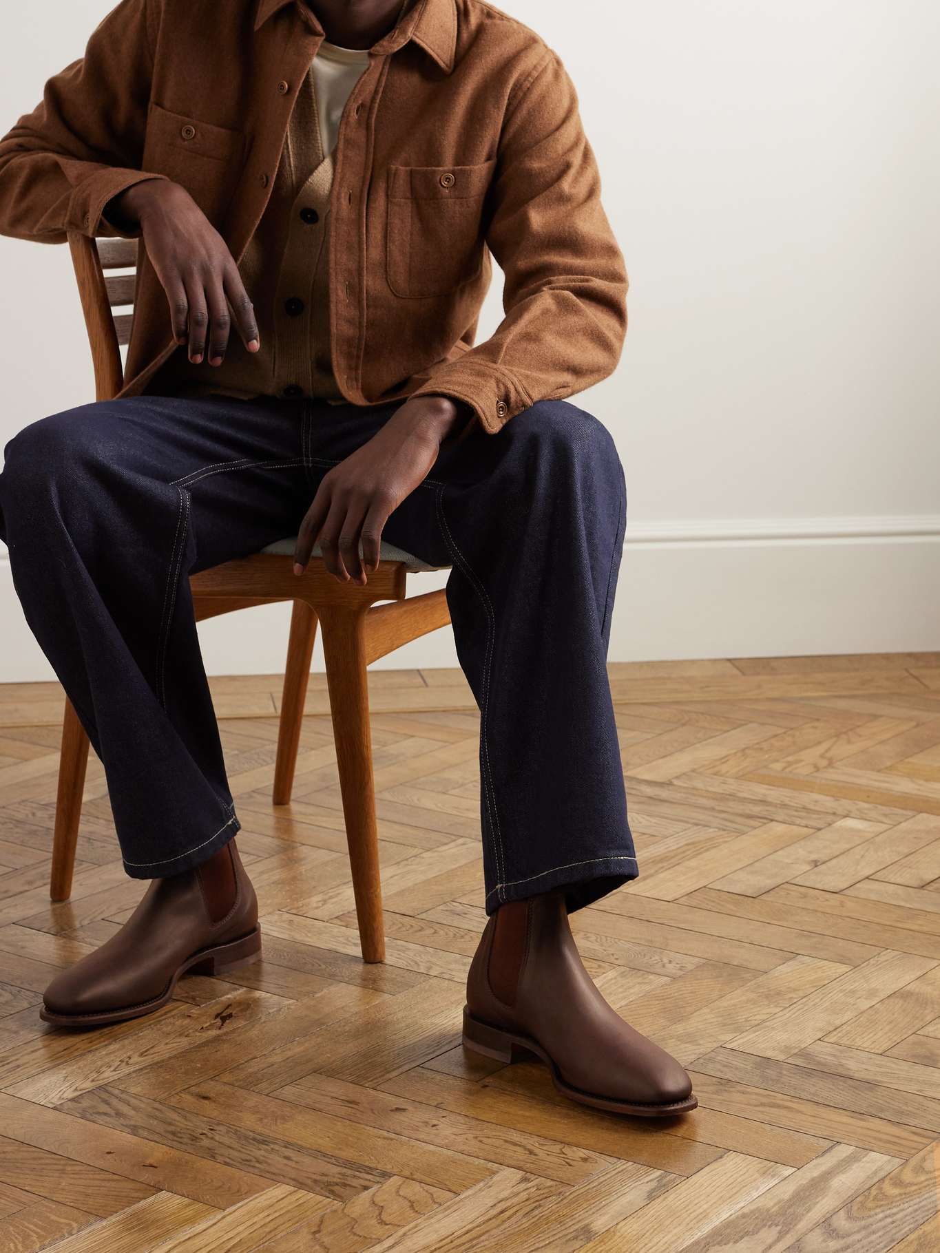 Brown Craftsman Leather Chelsea Boots | R.M.WILLIAMS | MR PORTER