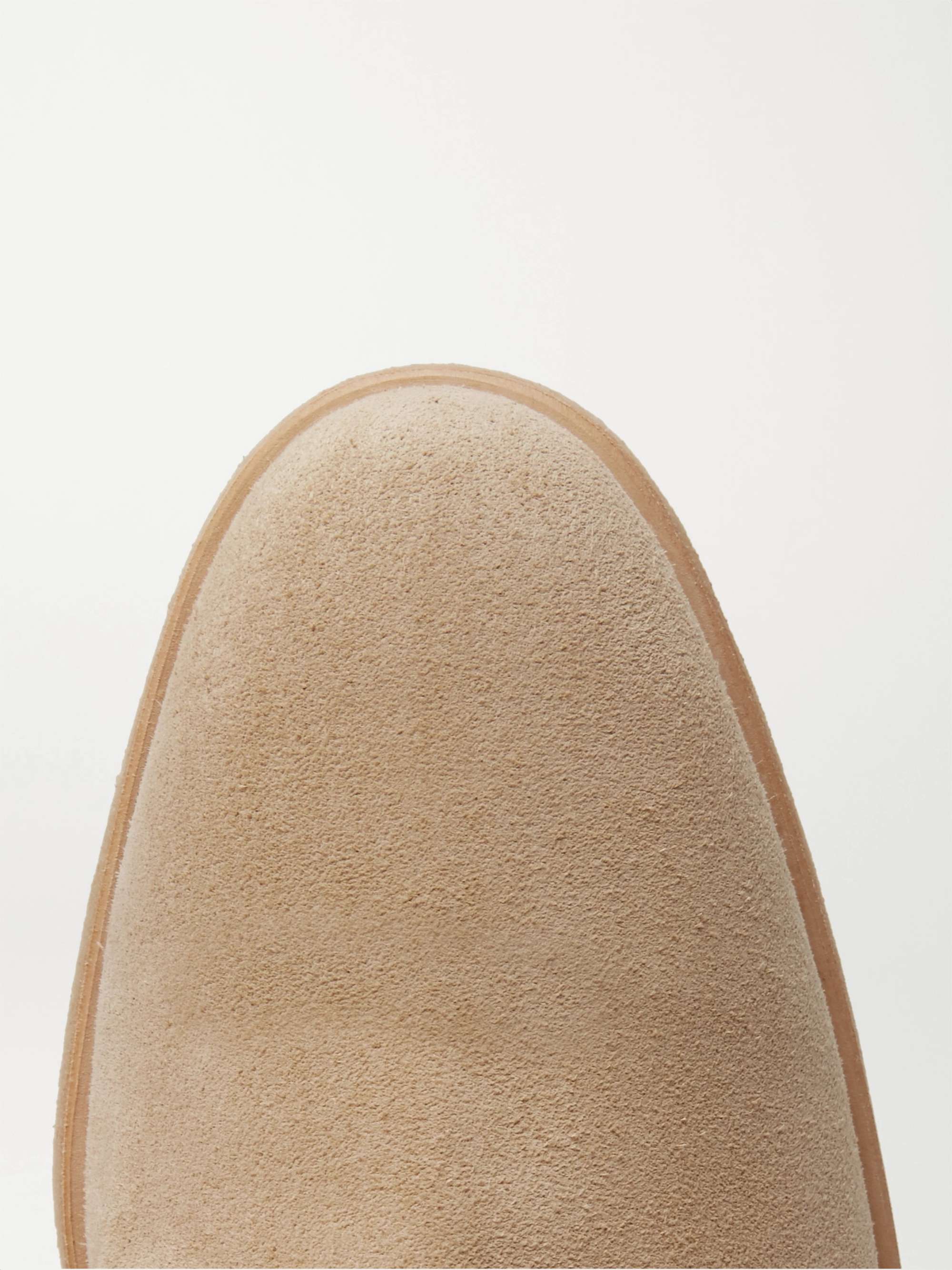 COMMON PROJECTS Suede Chelsea Boots