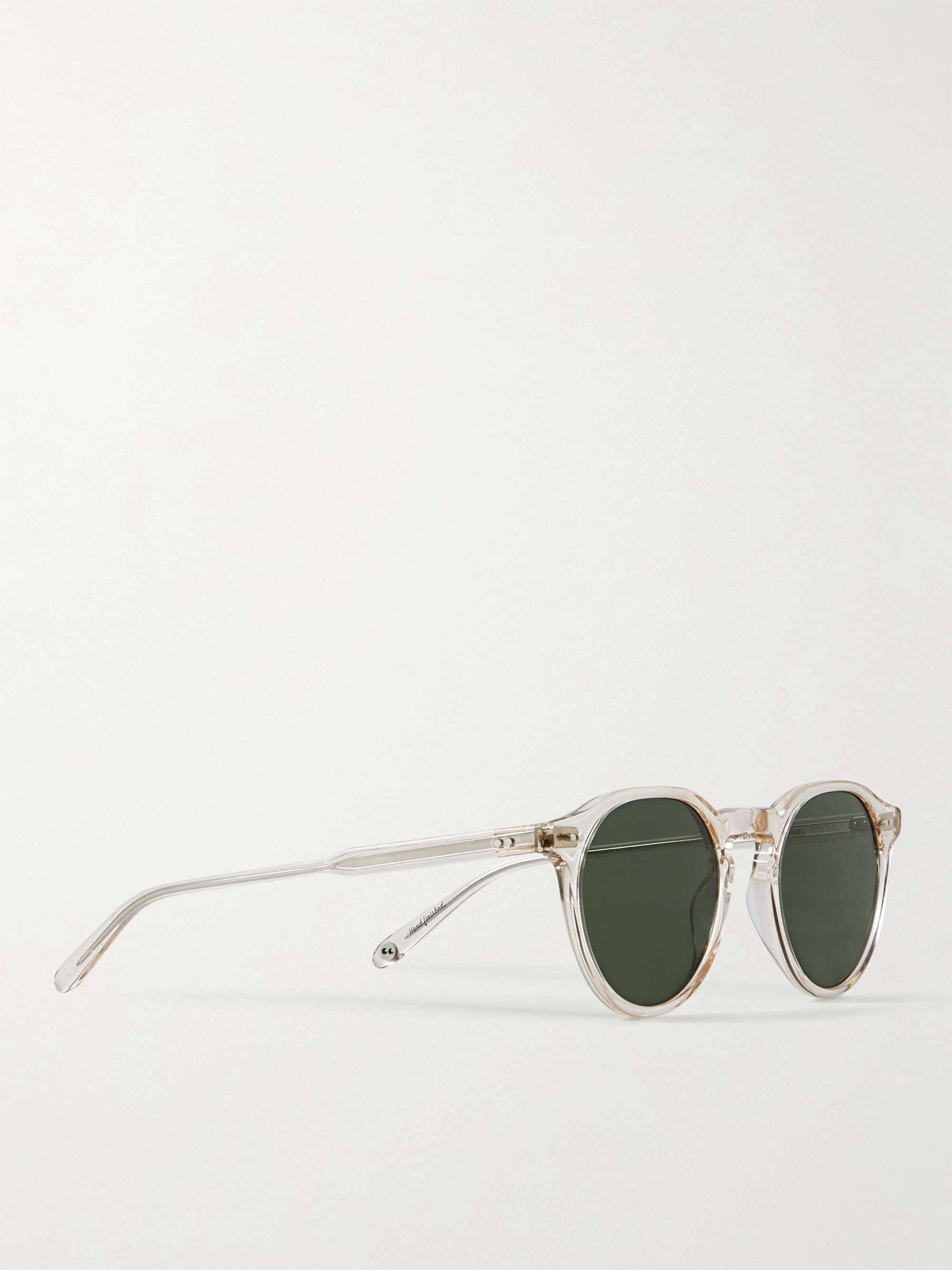 GARRETT LEIGHT CALIFORNIA OPTICAL Royce Round-Frame Acetate Sunglasses
