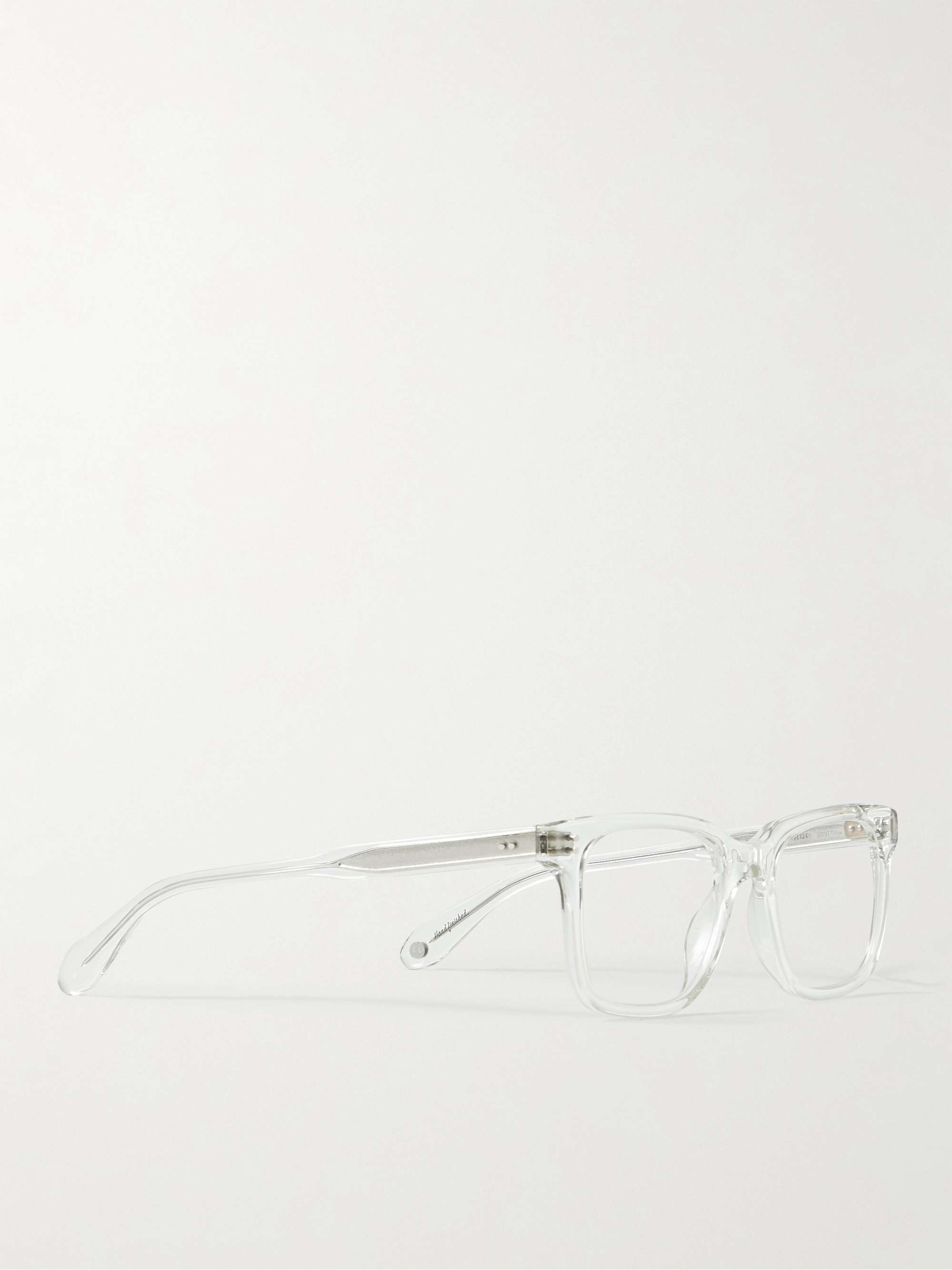 GARRETT LEIGHT CALIFORNIA OPTICAL Palladium Square-Frame Acetate Optical Glasses