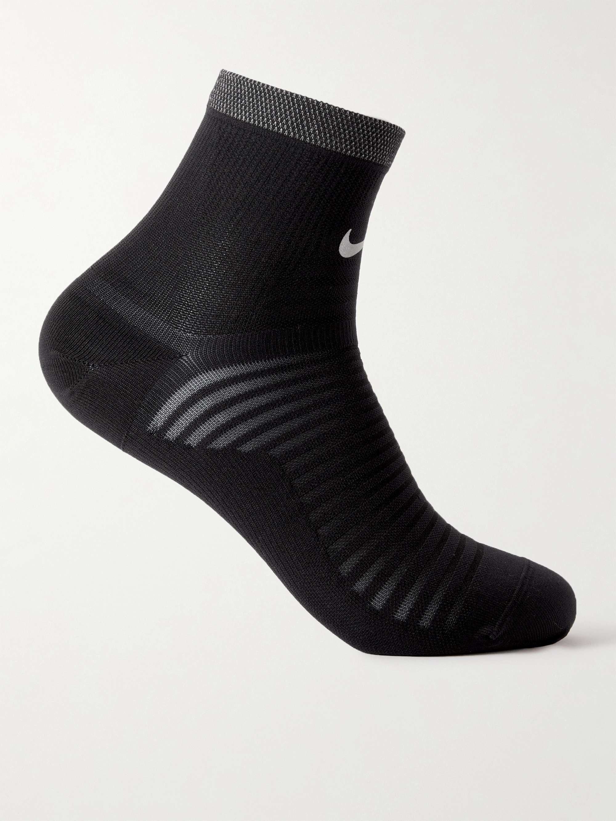 NIKE RUNNING Spark Lightweight Stretch-Knit Socks