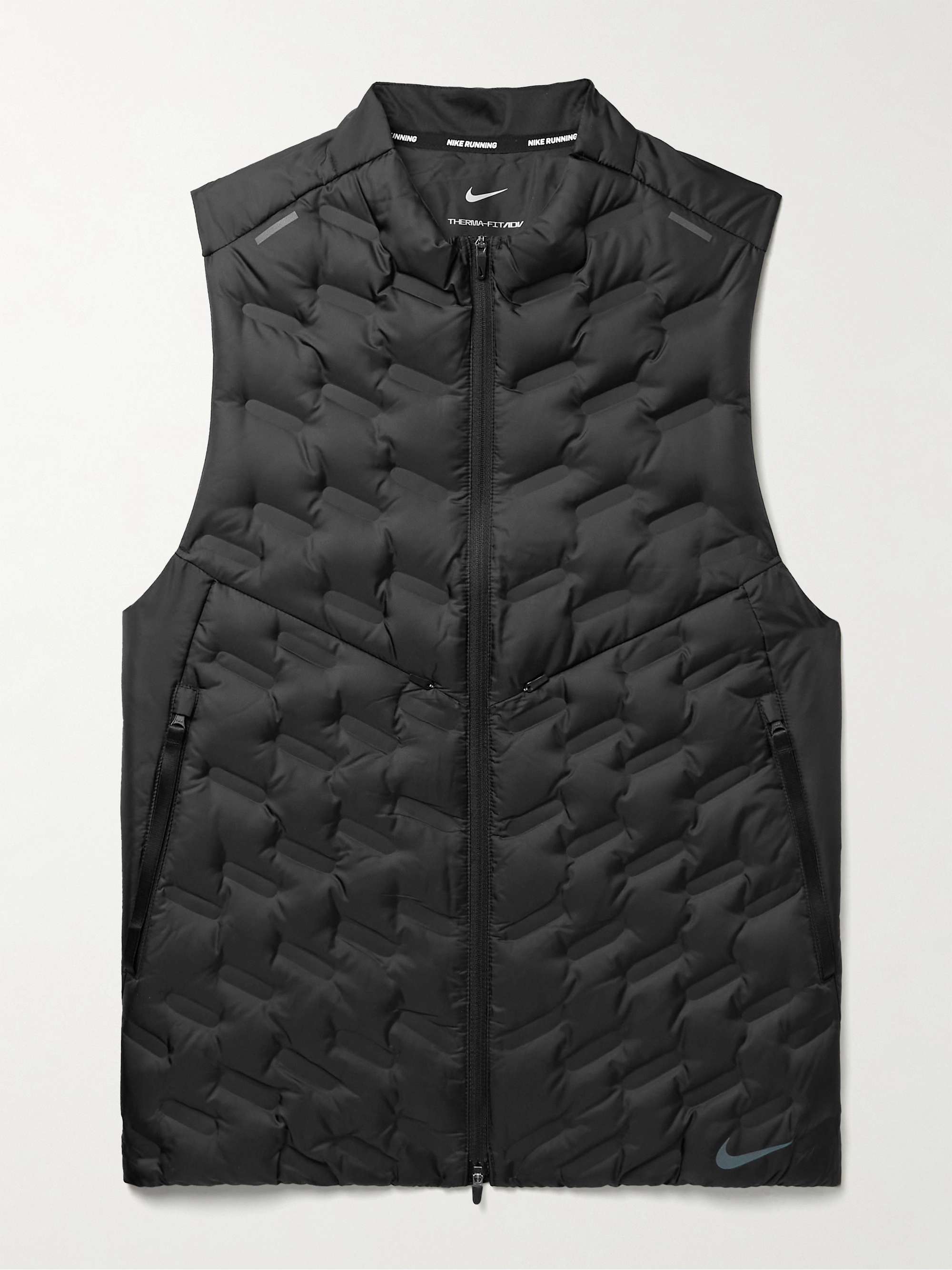 NIKE RUNNING Quilted Therma-FIT ADV Down Gilet