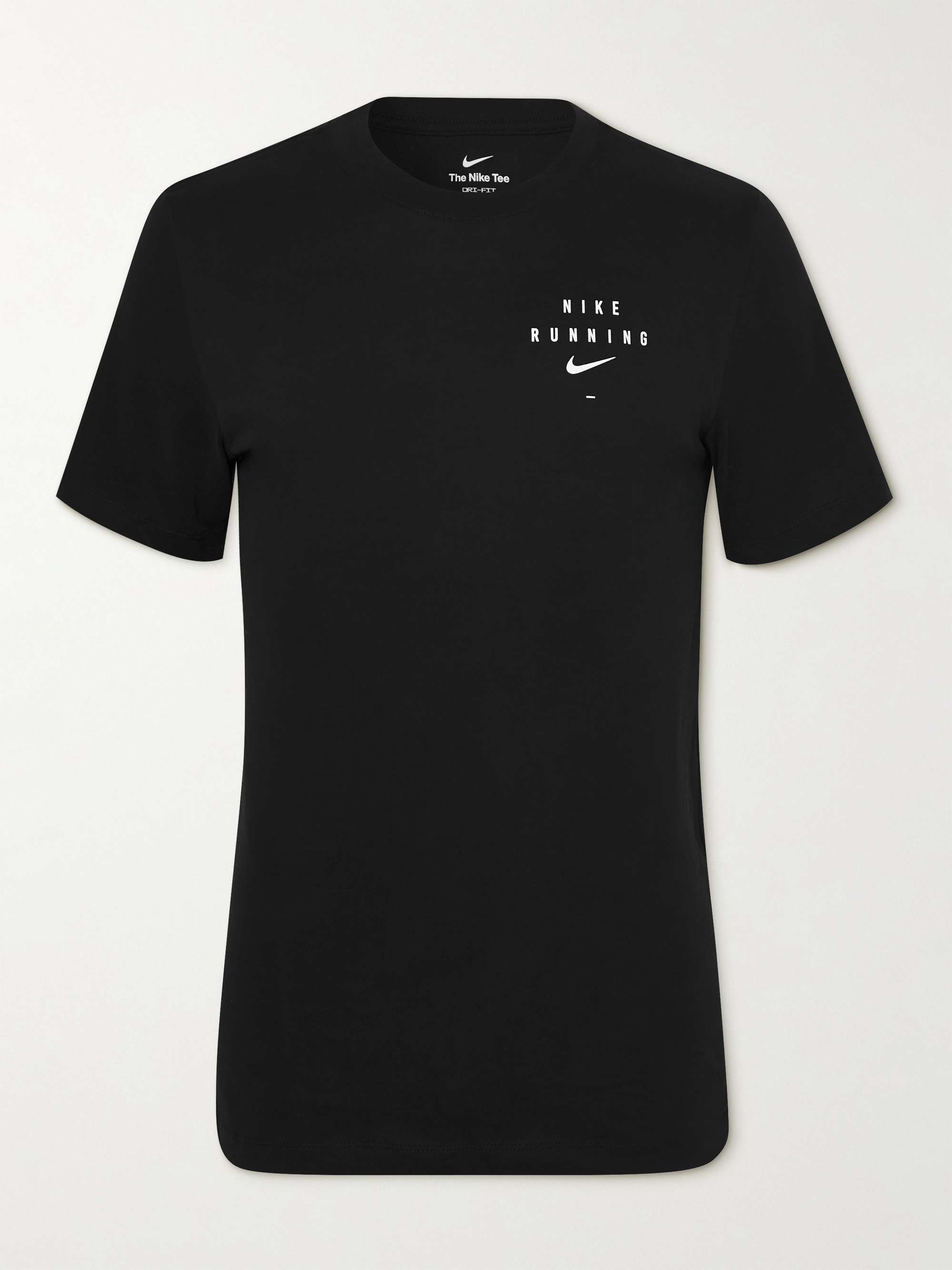 NIKE RUNNING Logo-Print Dri-FIT T-Shirt