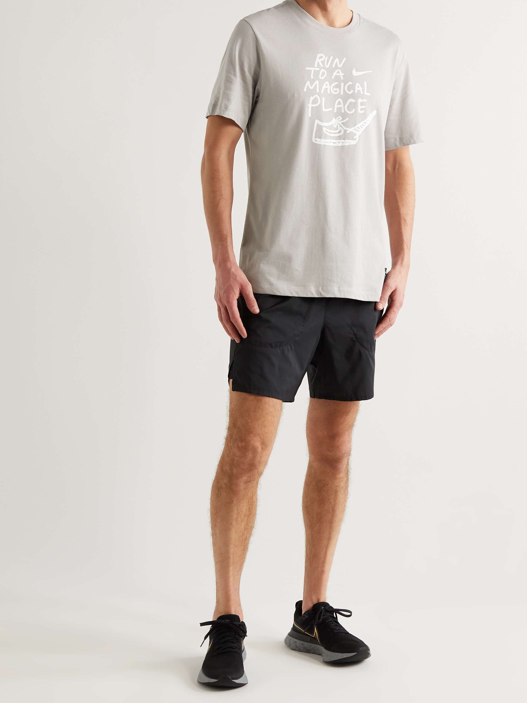 NIKE RUNNING + Nathan Bell Printed Dri-FIT T-Shirt