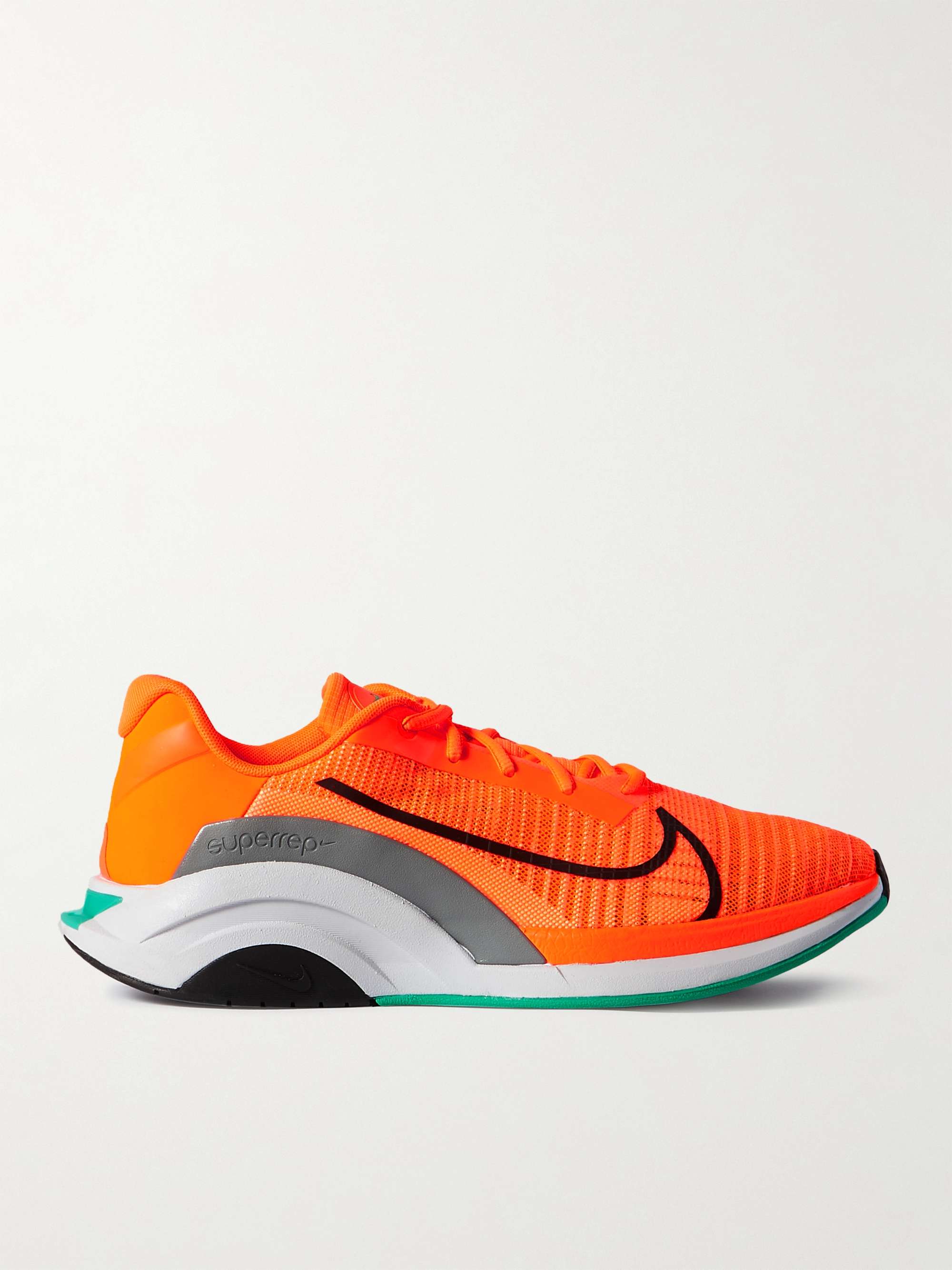 NIKE TRAINING ZoomX SuperRep Surge Mesh and Rubber Sneakers