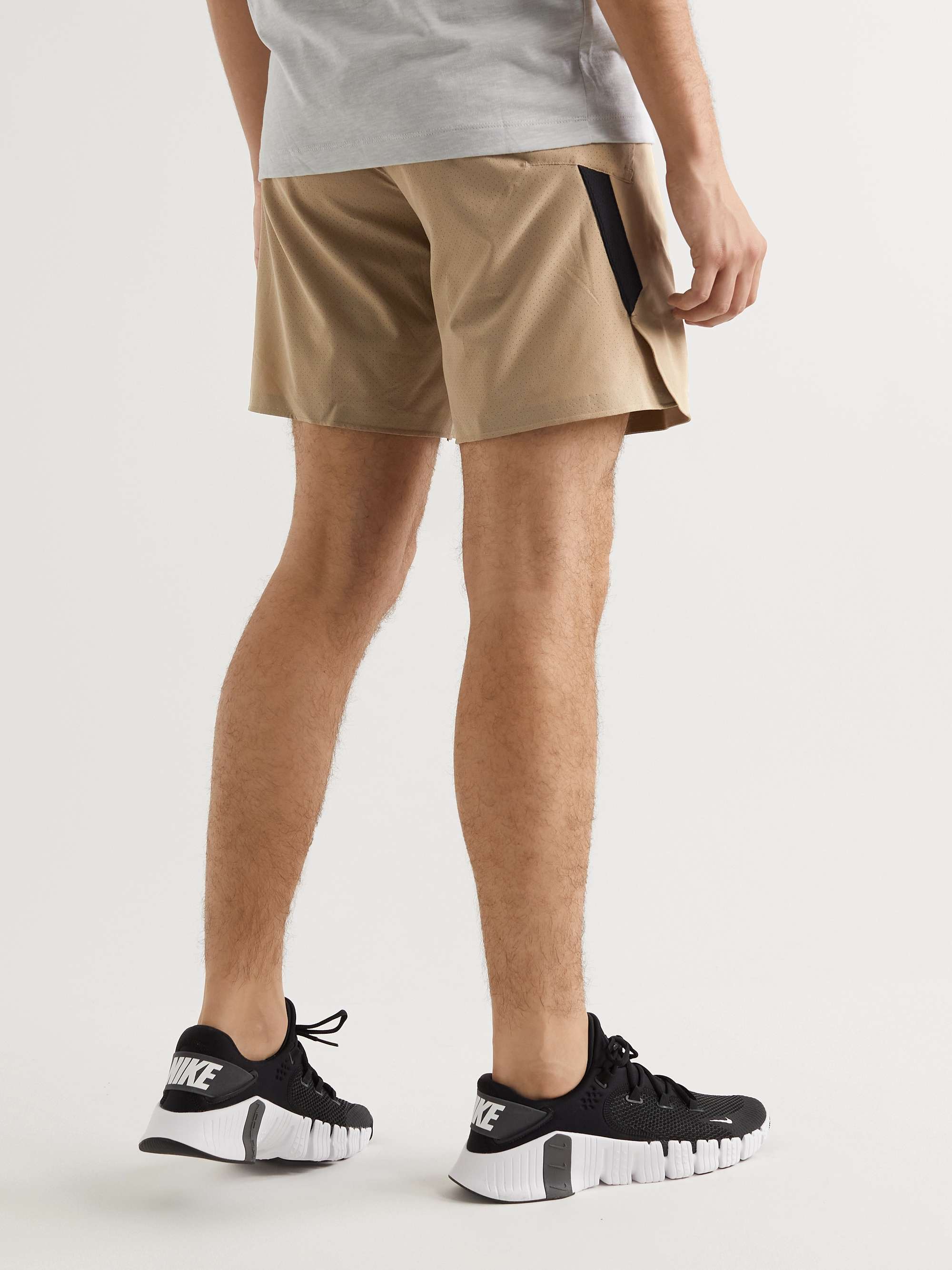 NIKE TRAINING Pro Flex Rep Mesh-Trimmed Dri-FIT Shorts
