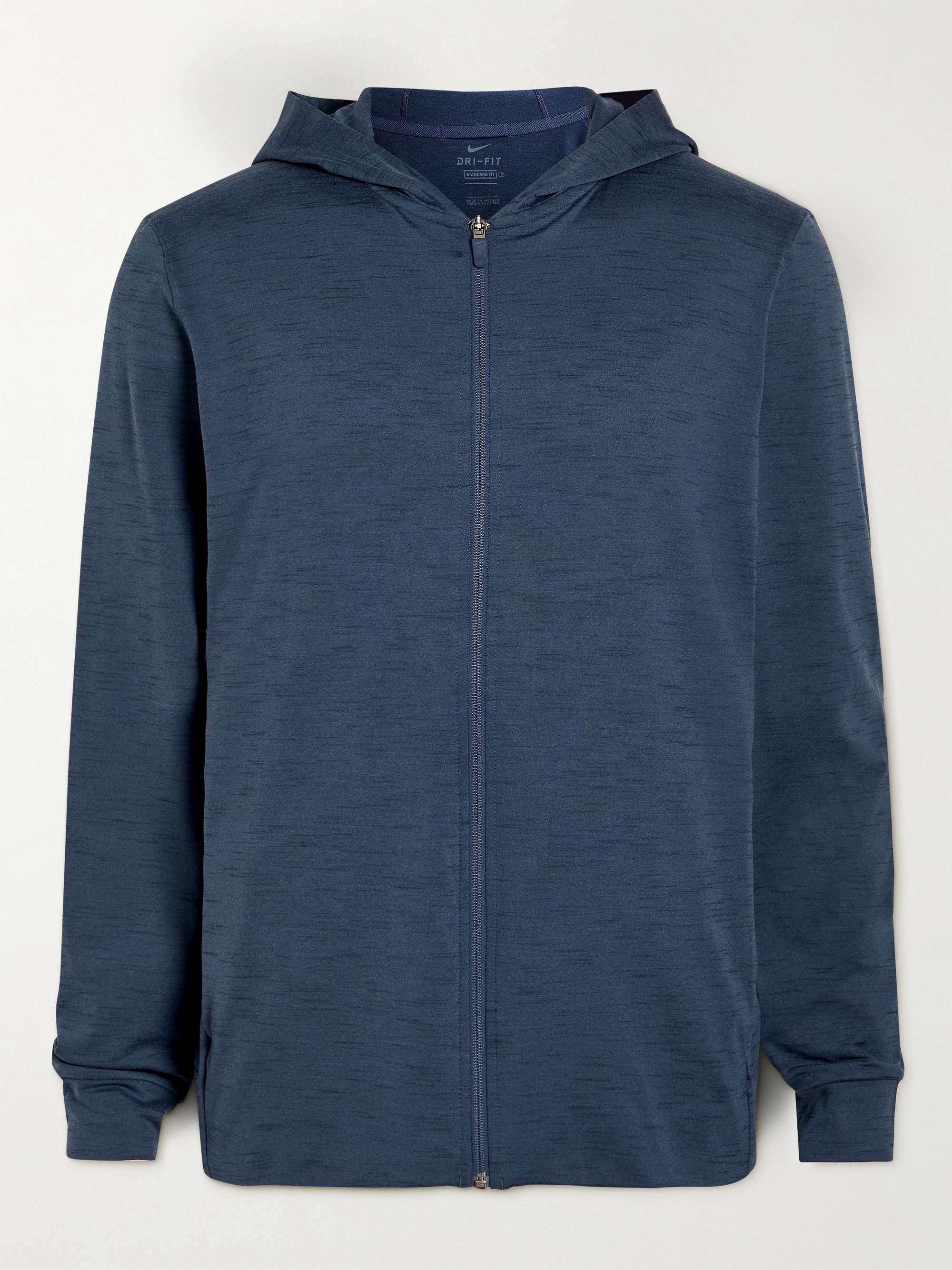 NIKE TRAINING Dri-FIT Recycled Jersey Zip-Up Training Hoodie