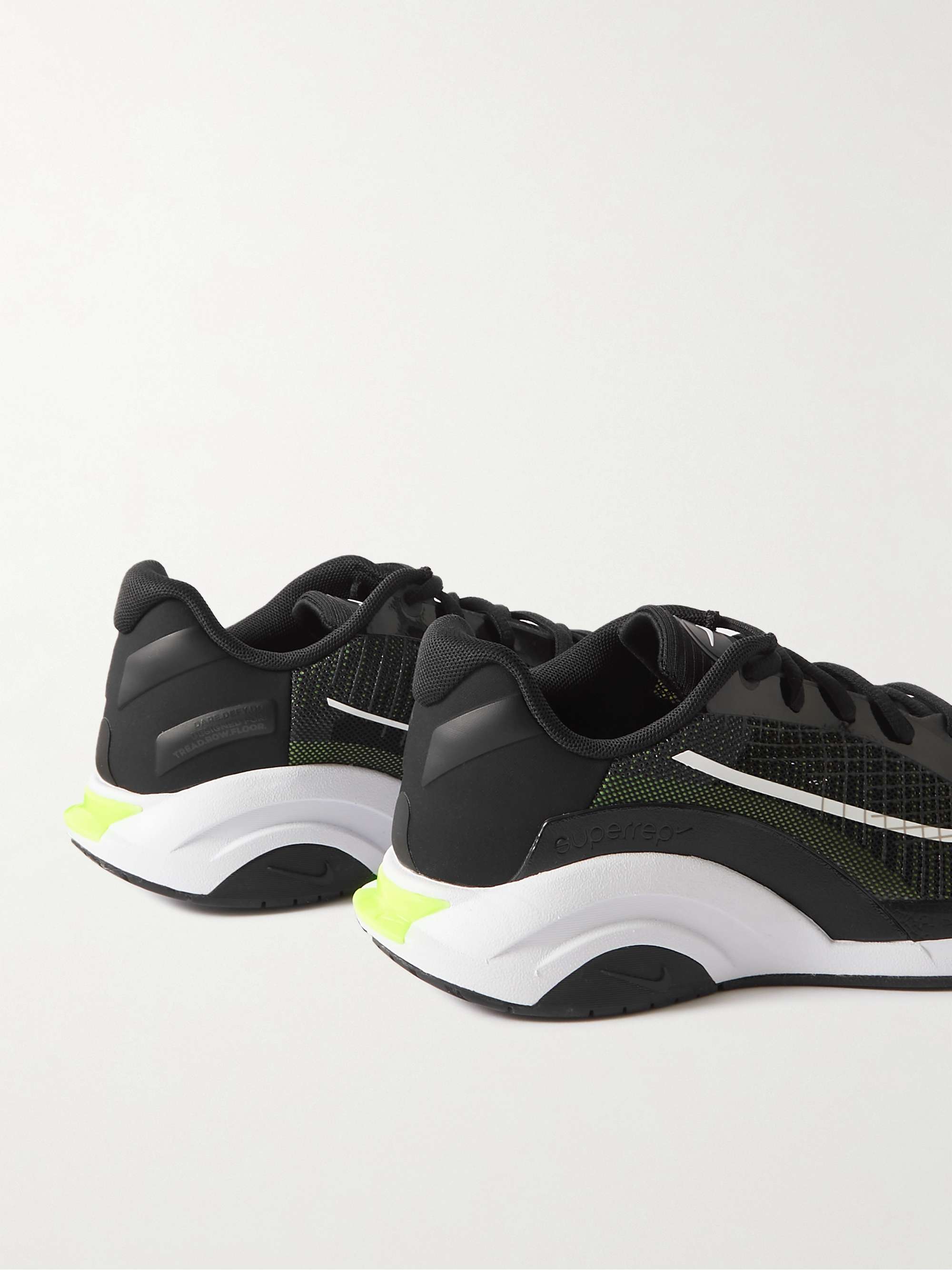 NIKE TRAINING ZoomX SuperRep Surge Mesh and Rubber Sneakers