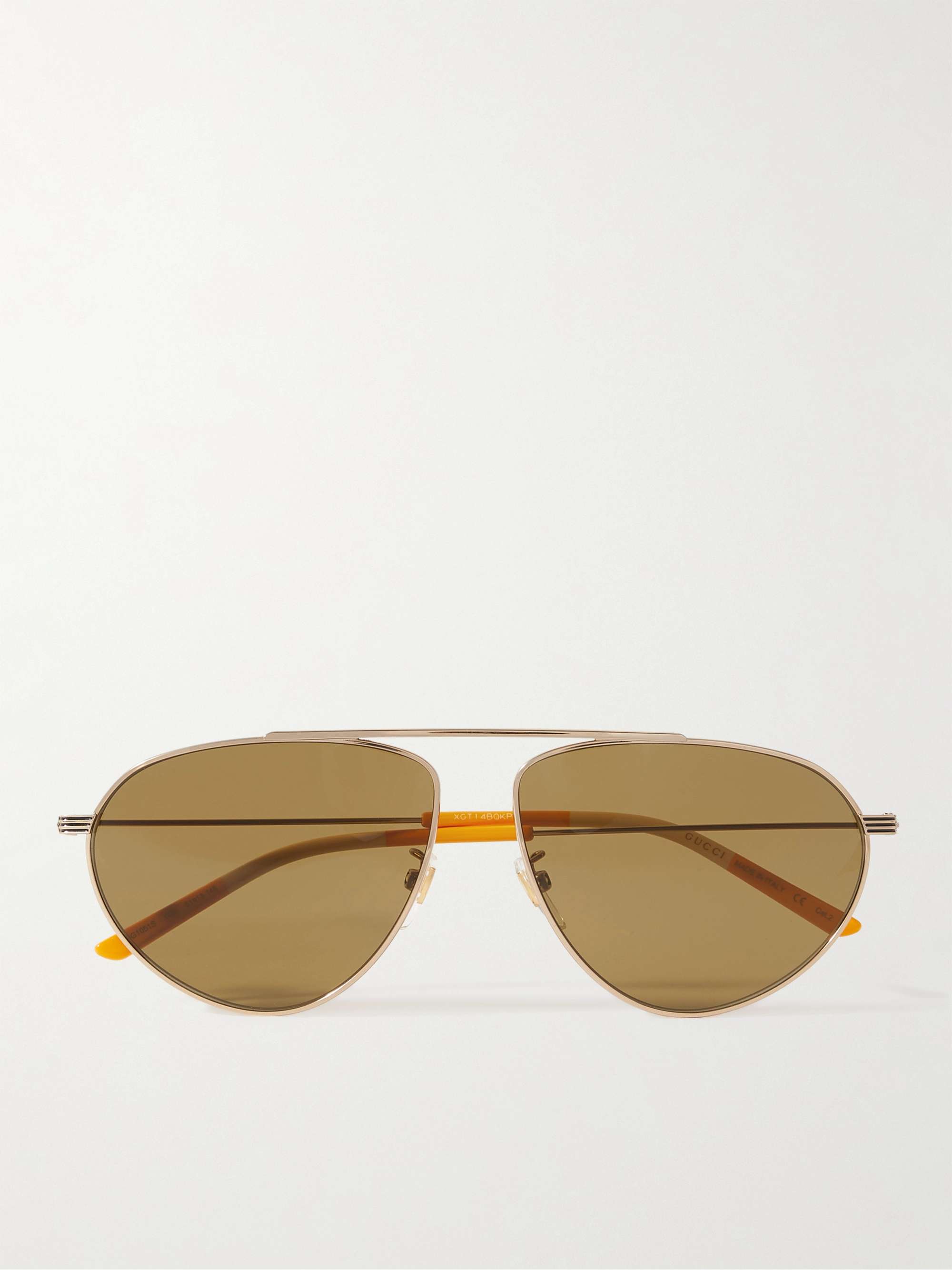 mrporter.com | Aviator-Style Gold-Tone and Acetate Sunglasses