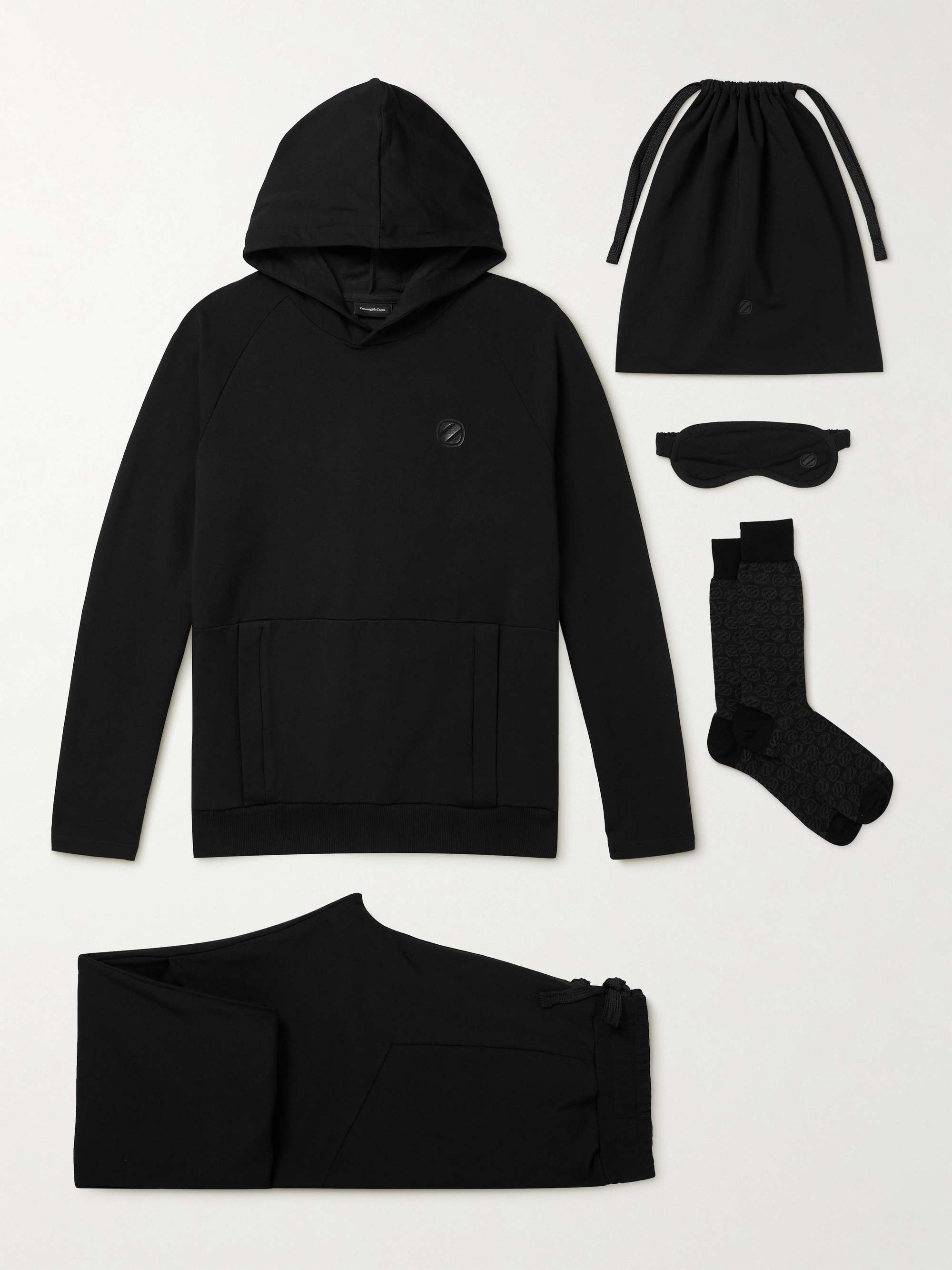 ZEGNA Stretch Modal and Cotton-Blend Jersey Hoodie and Sweatpants Set