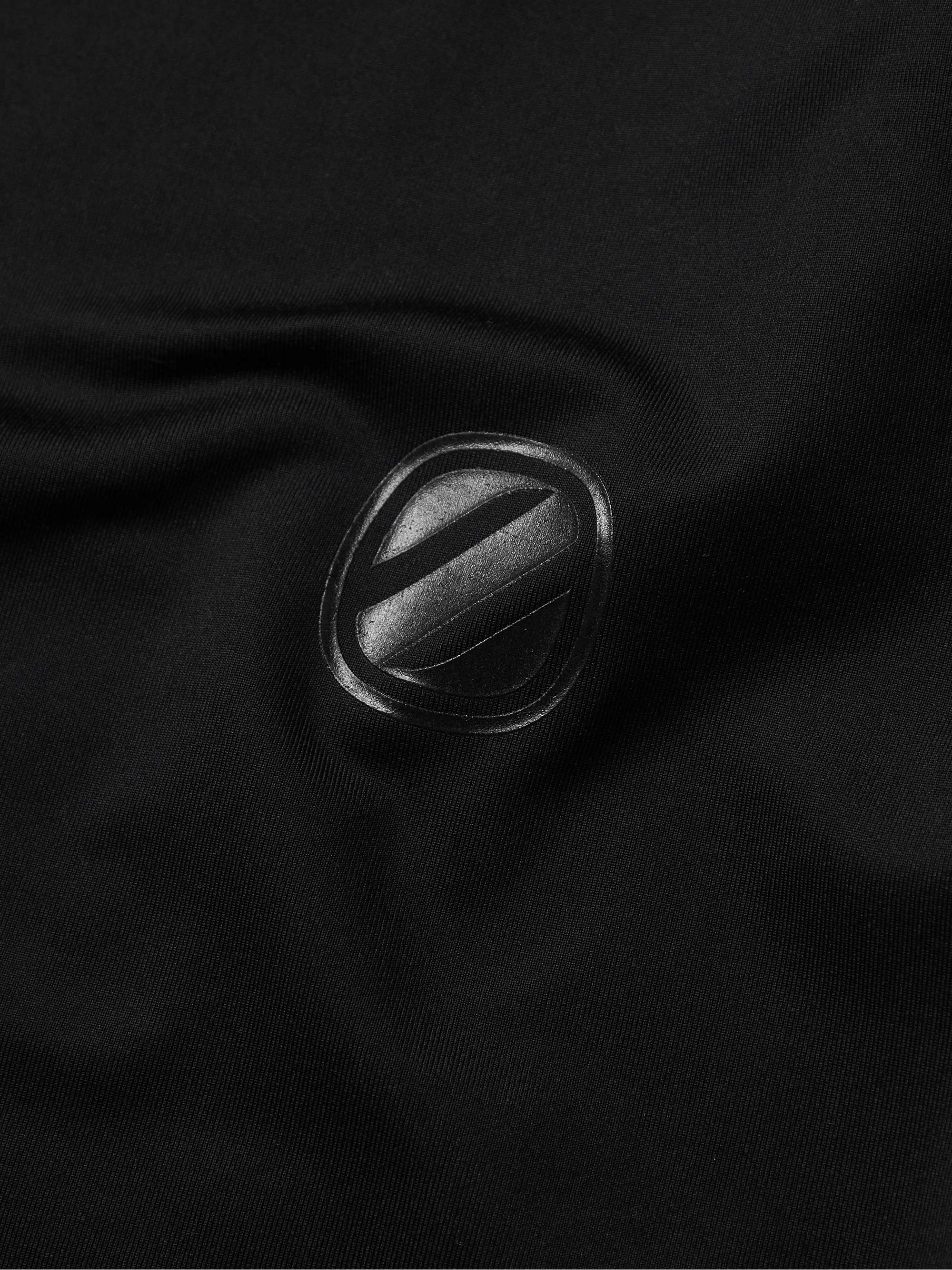 ZEGNA Oversized Logo-Print Stretch Modal and Cotton-Blend Jersey Sweatshirt
