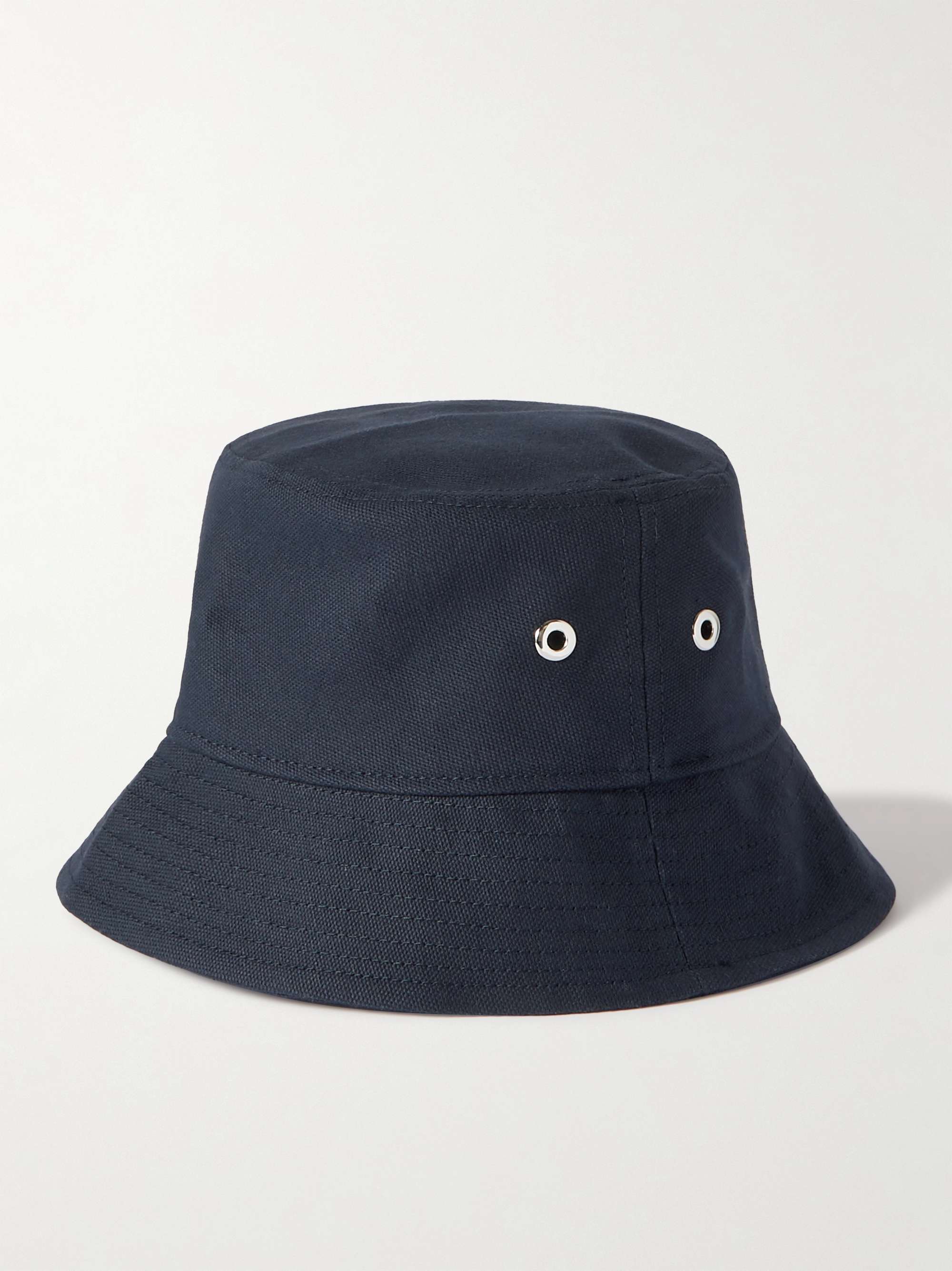 FRESCOBOL CARIOCA Logo-Embroidered Cotton-Canvas Bucket Hat