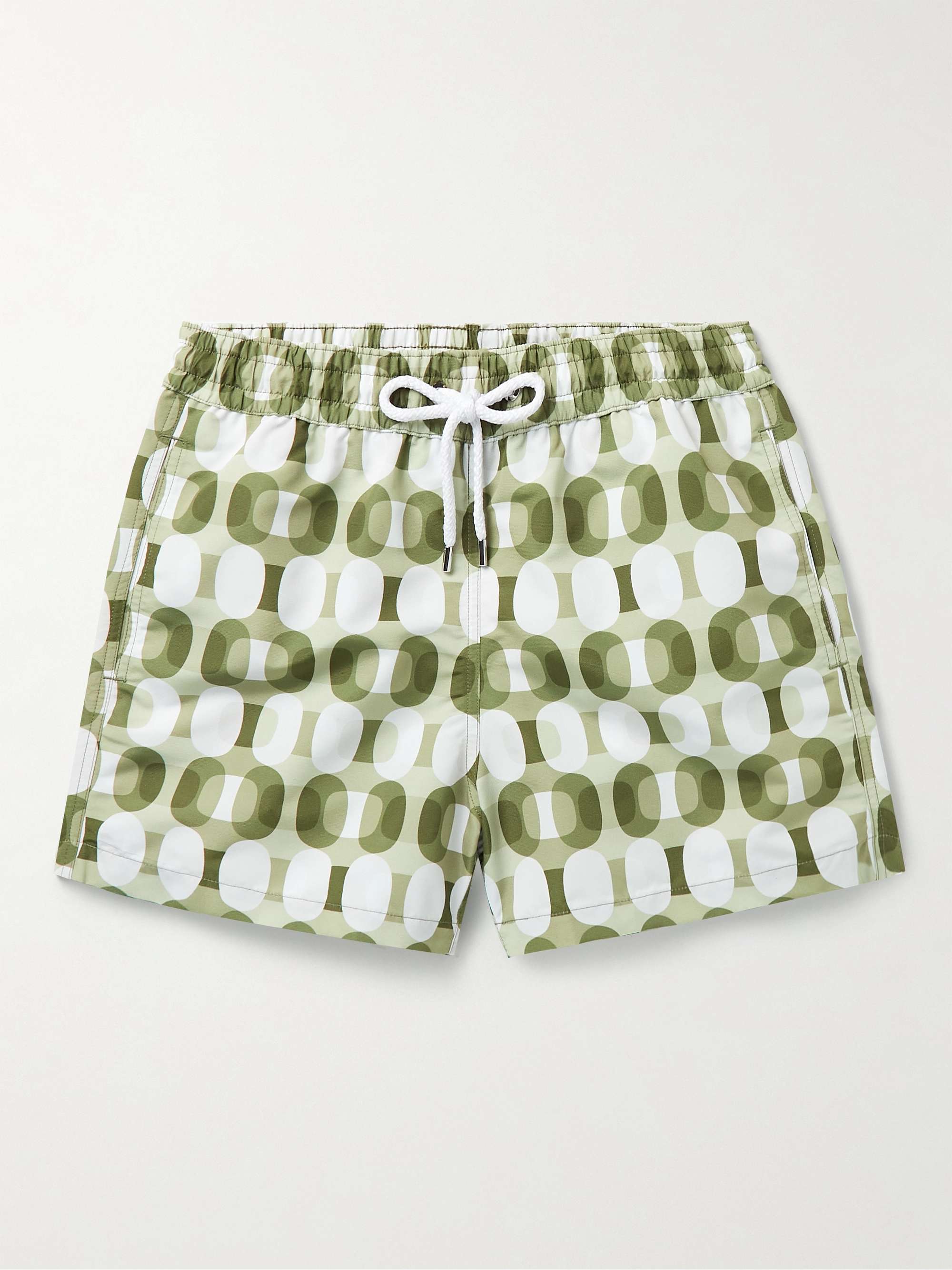 FRESCOBOL CARIOCA Ipanema Slim-Fit Short-Length Printed Recycled Swim Shorts