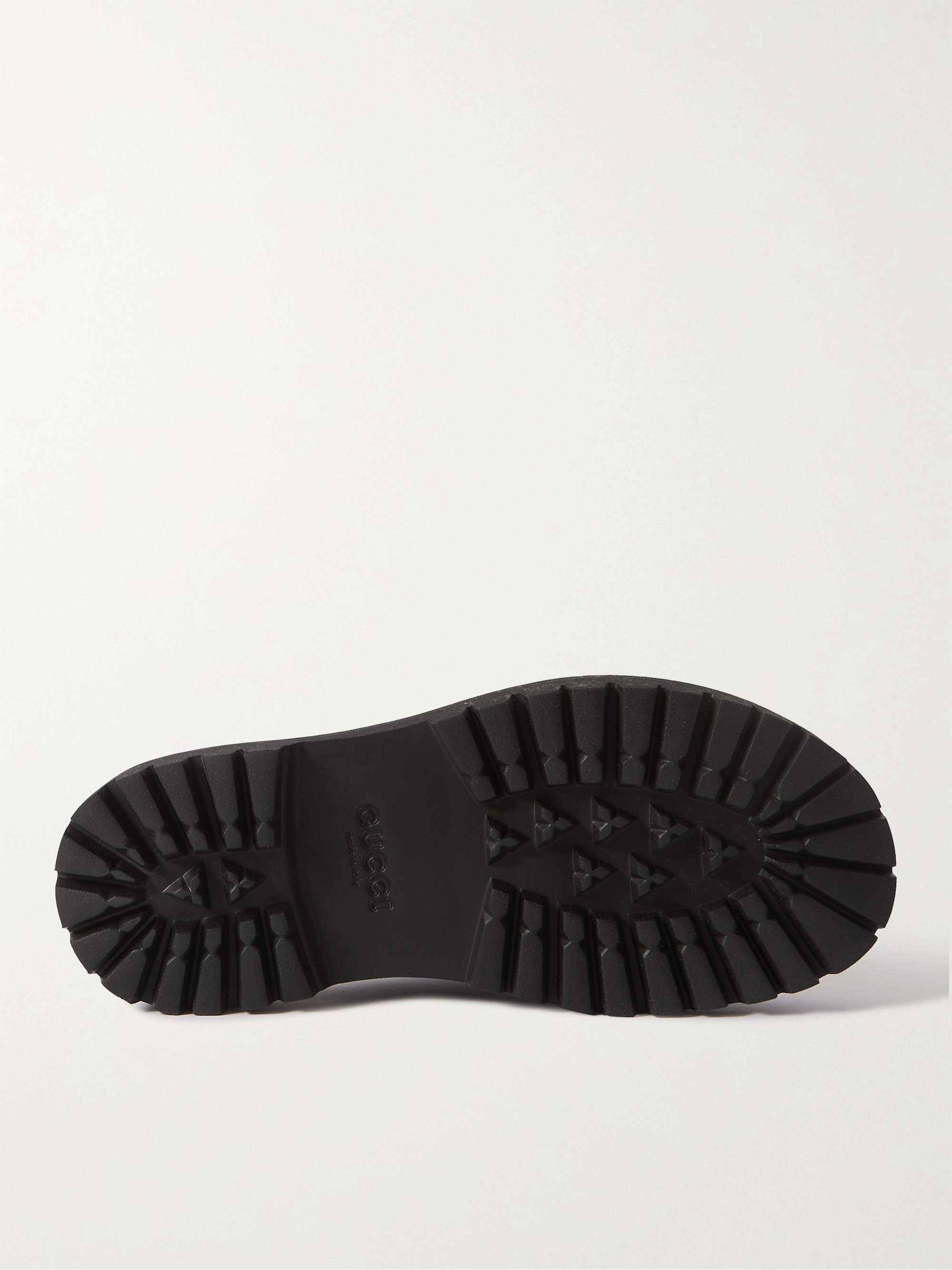 GUCCI Logo-Perforated Rubber Clogs