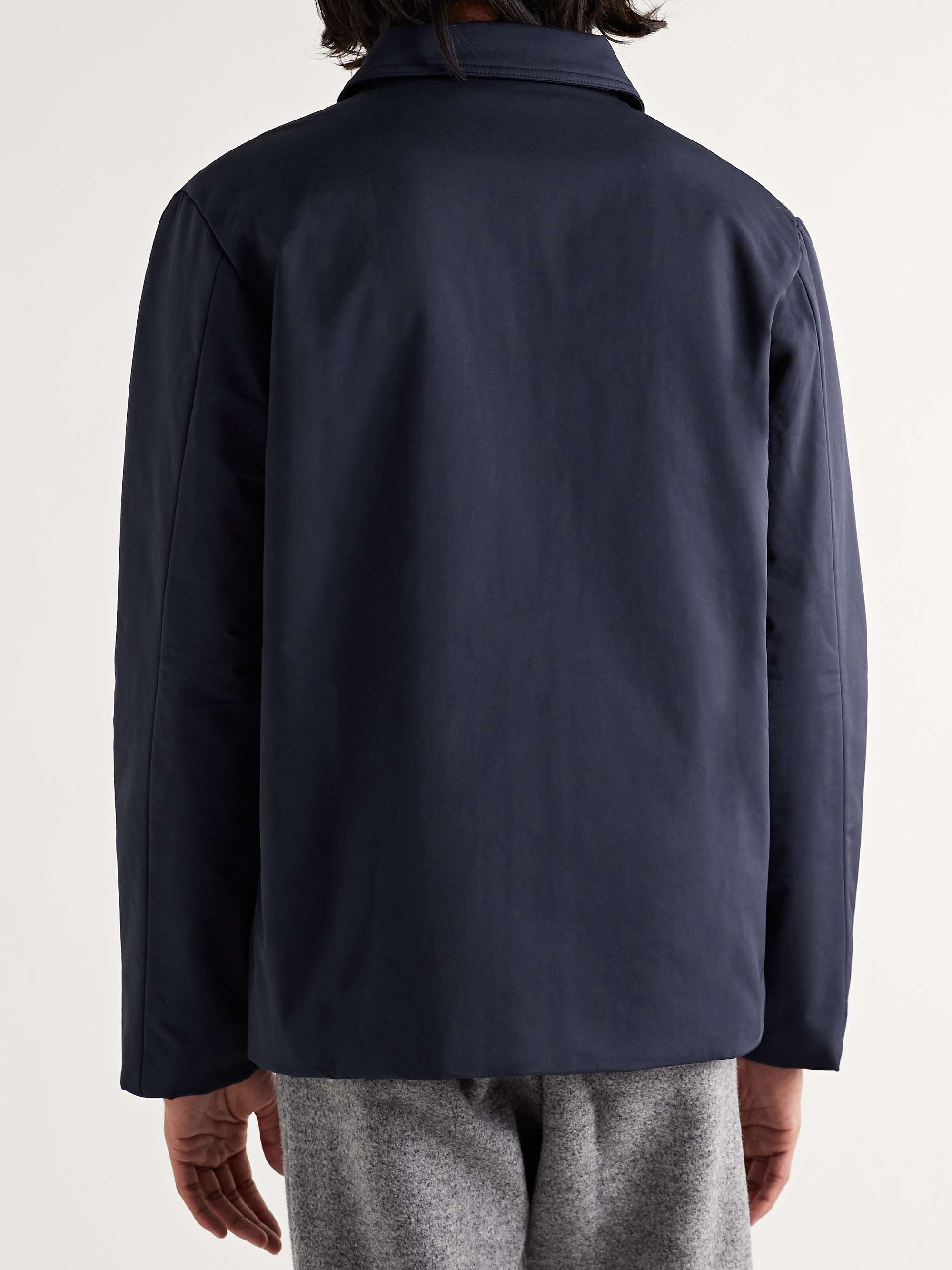 NANUSHKA Kasen Padded Cotton-Blend Twill Shirt Jacket