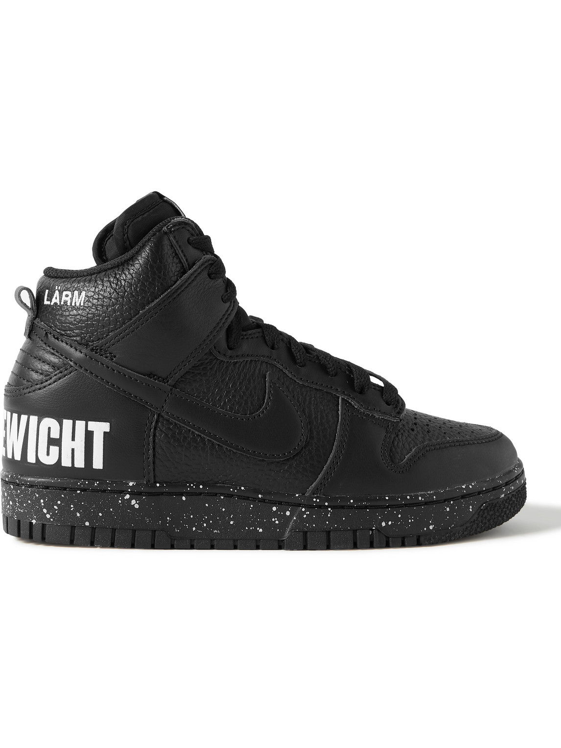 Undercover Dunk Hi 1985 Leather High-Top Sneakers