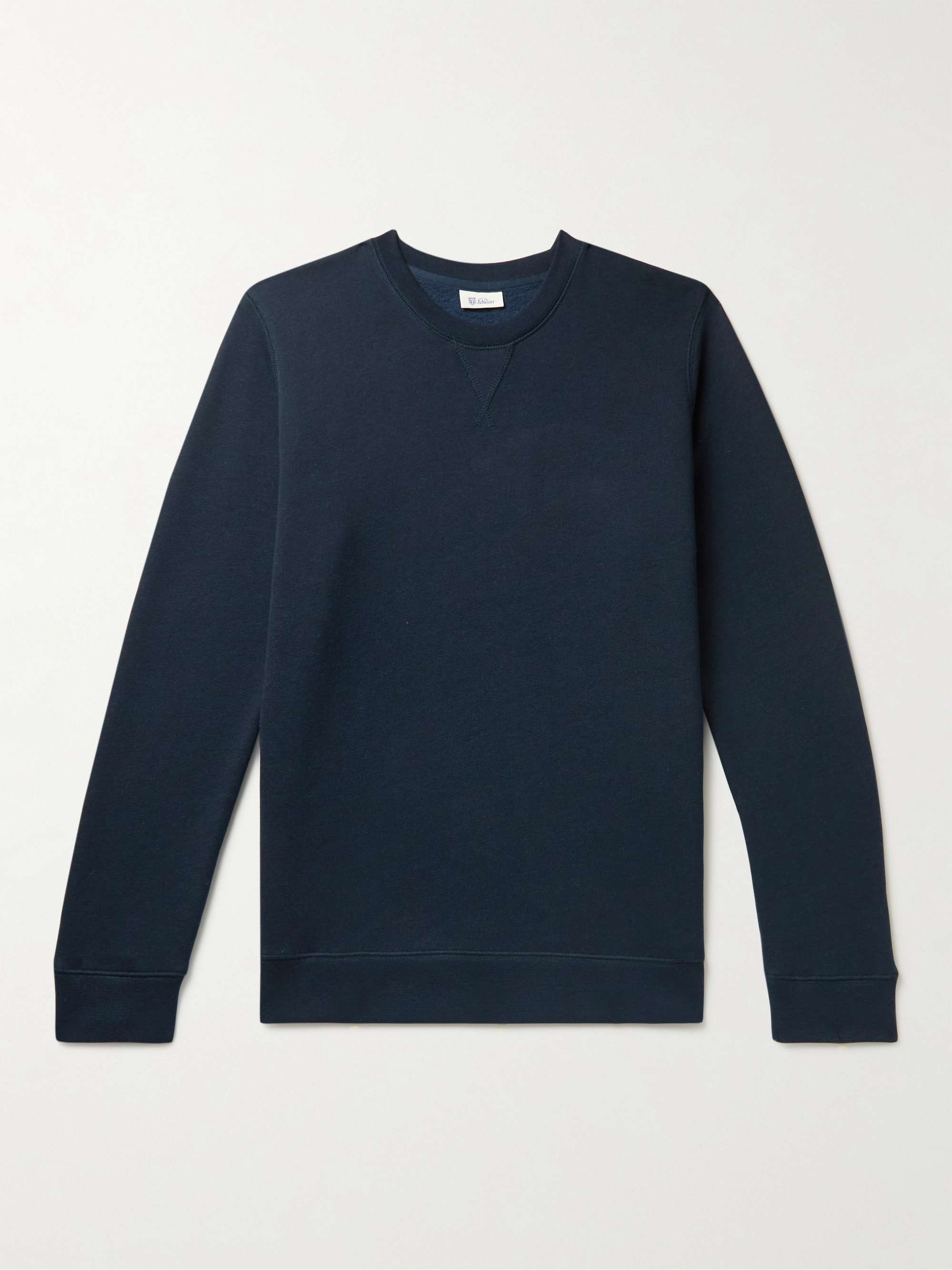 SCHIESSER Vincent Organic Cotton and Lyocell-Blend Jersey Sweatshirt