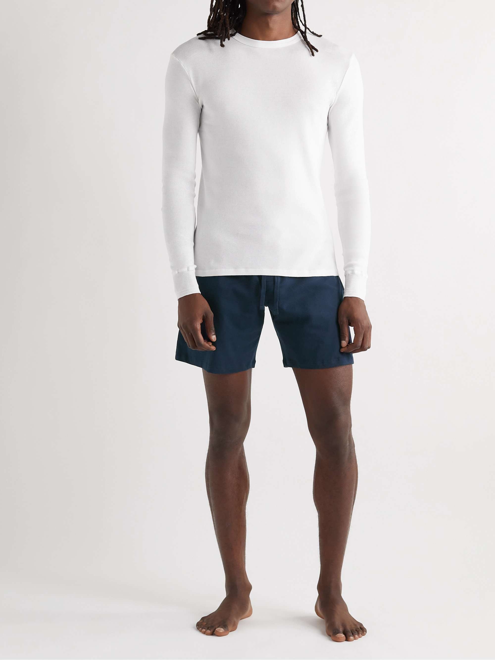 SCHIESSER Cotton-Jersey Drawstring Pyjama Shorts