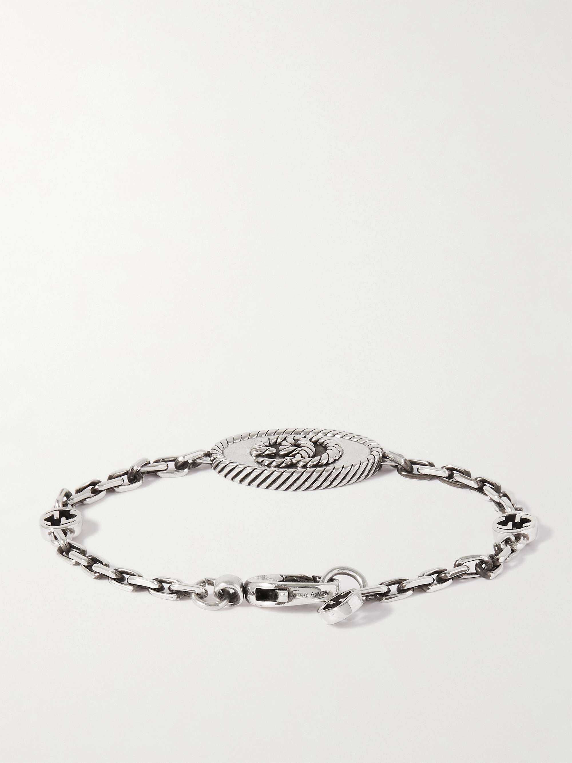 GUCCI Silver Chain Bracelet