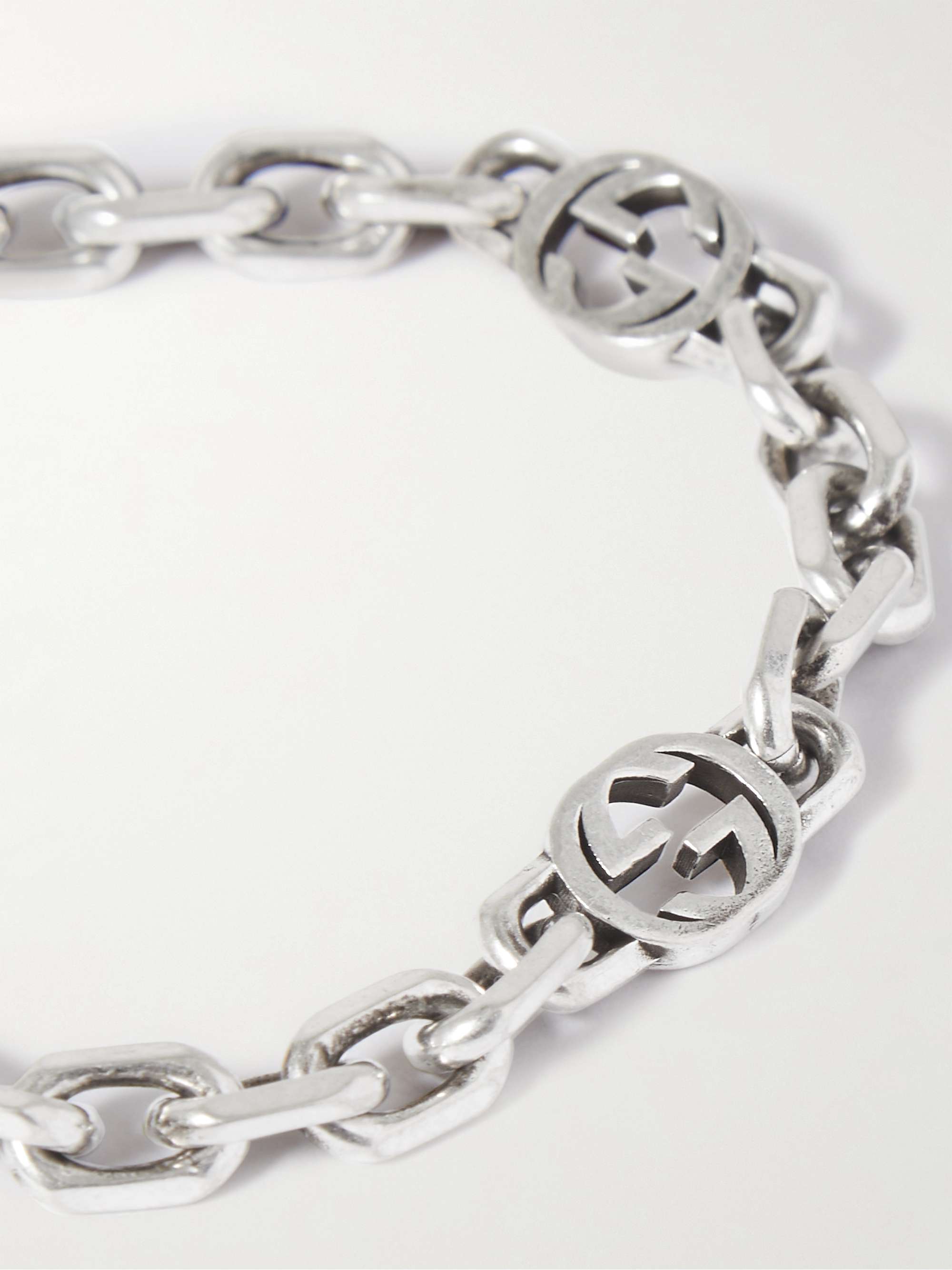 Silver Silver Chain Bracelet | GUCCI | MR PORTER