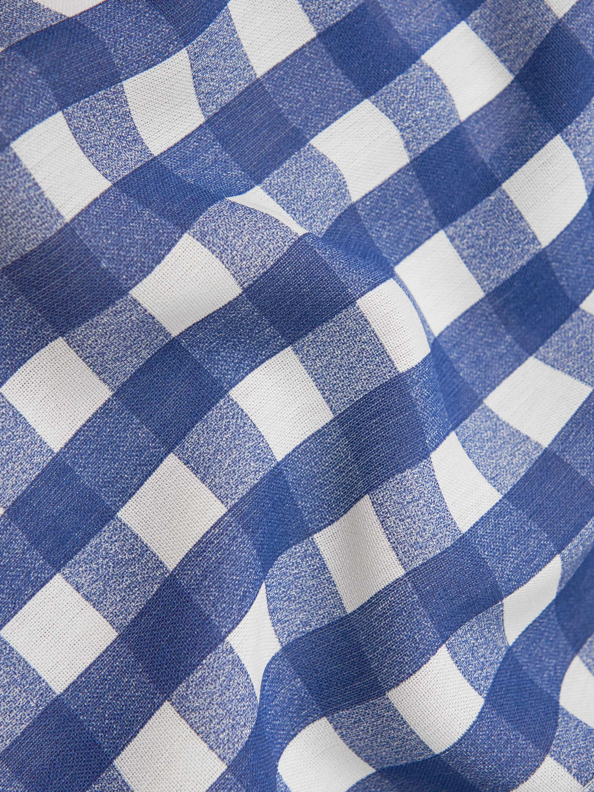 JACQUEMUS Melo Gingham Voile Shirt