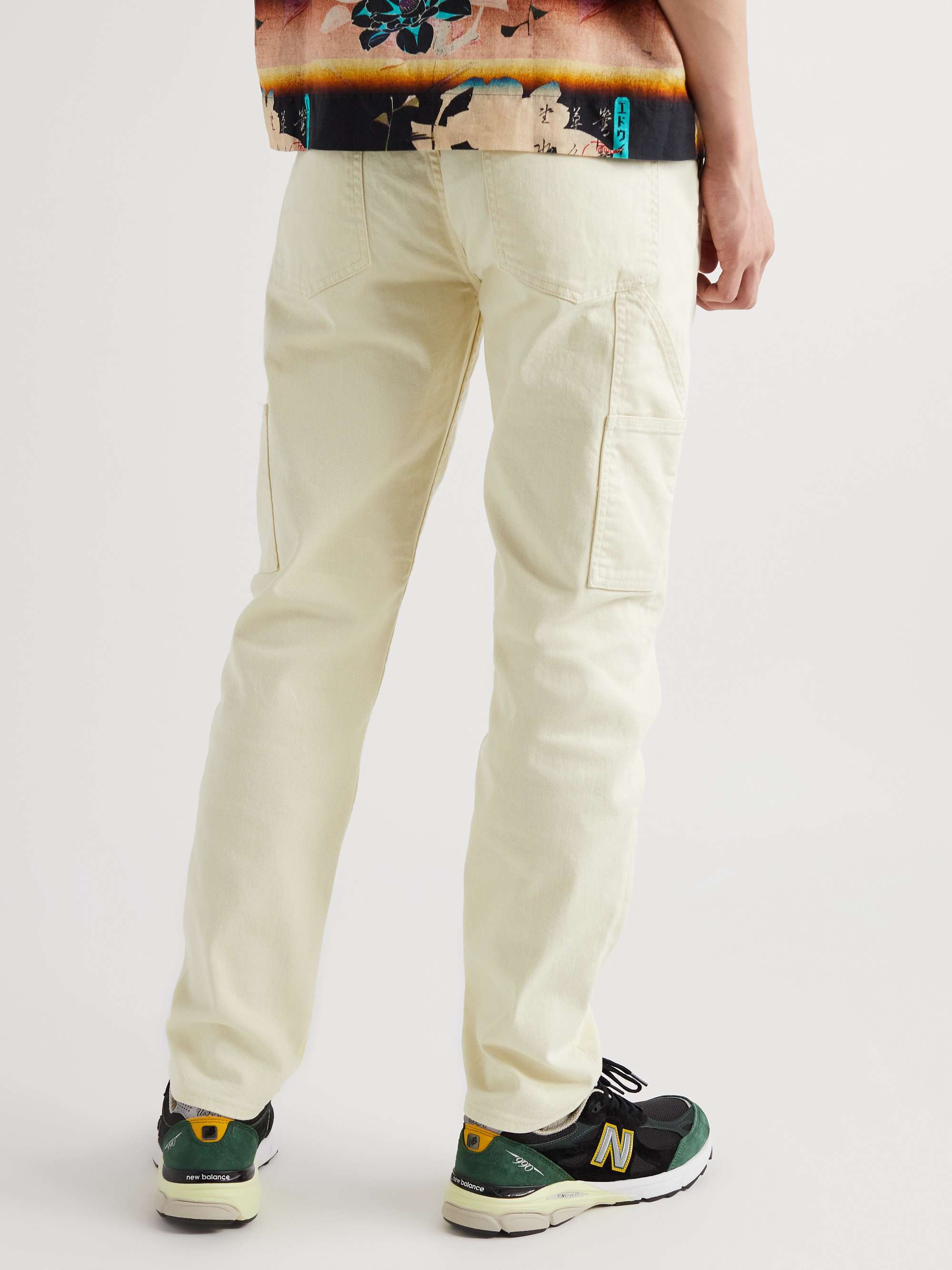 EDWIN Carpenter Straight-Leg Cotton-Blend Twill Trousers