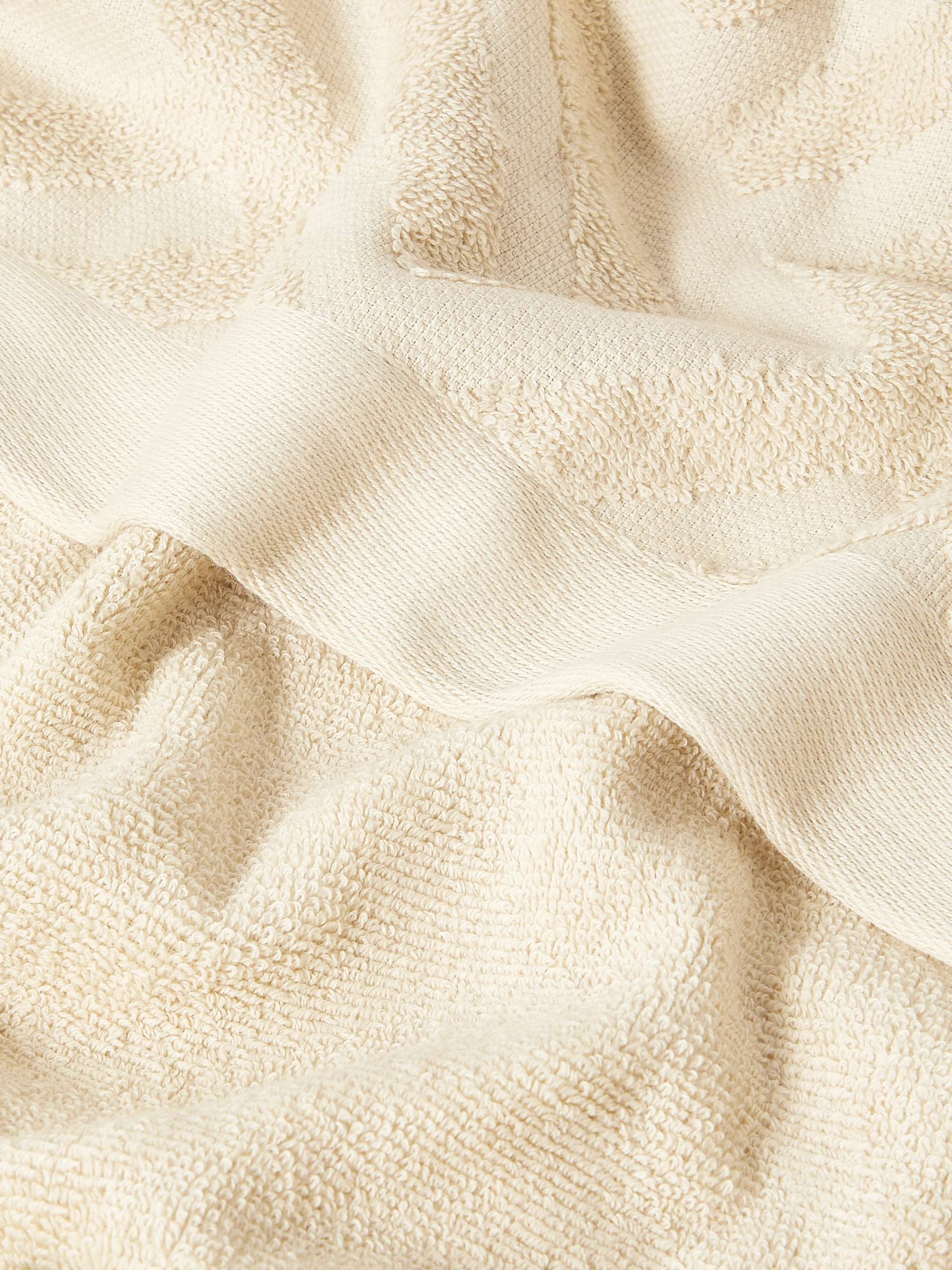 OAS Crossroad Cotton-Terry Jacquard Towel