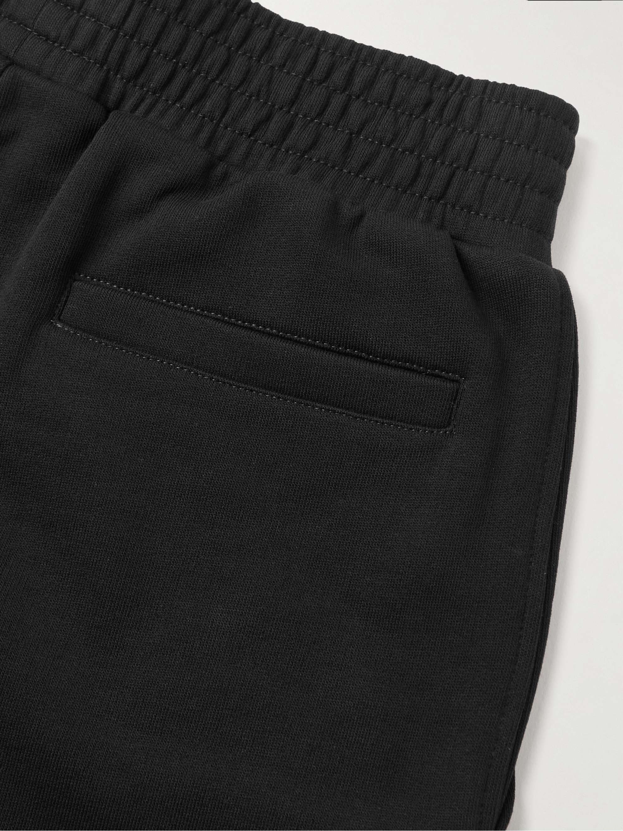 GIVENCHY Straight-Leg Logo-Appliquéd Cotton-Jersey Shorts