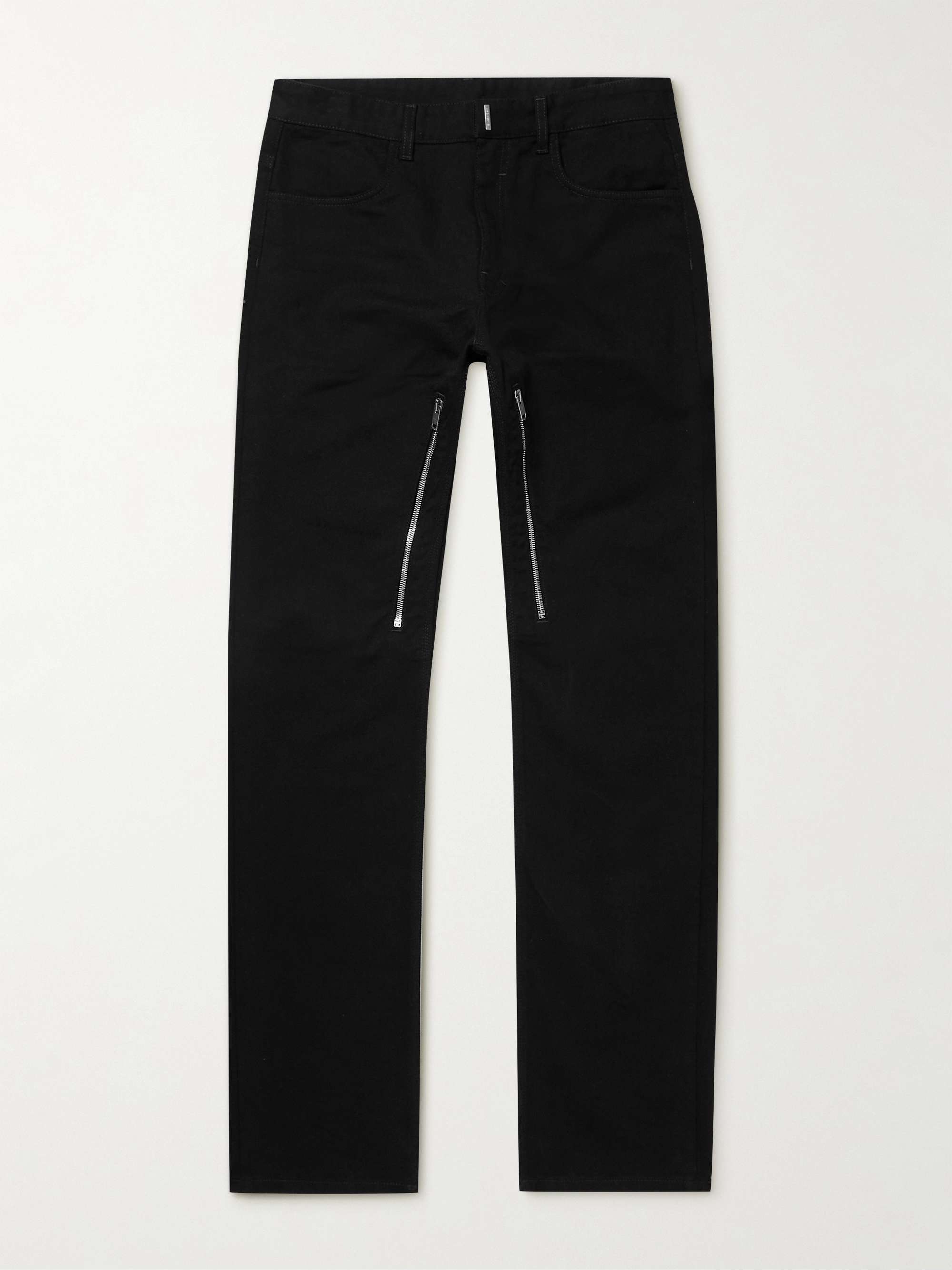 GIVENCHY Straight-Leg Zip-Detailed Jeans